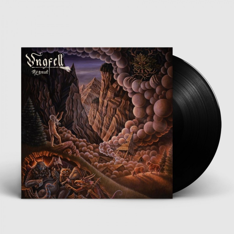 UNGFELL - Es Grauet · BLACK LP (Black Metal Vinyl)