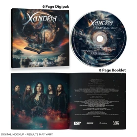 XANDRIA · Universal Tales | DIGIPAK CD (Symphonic Metal CDs) · Picture 2