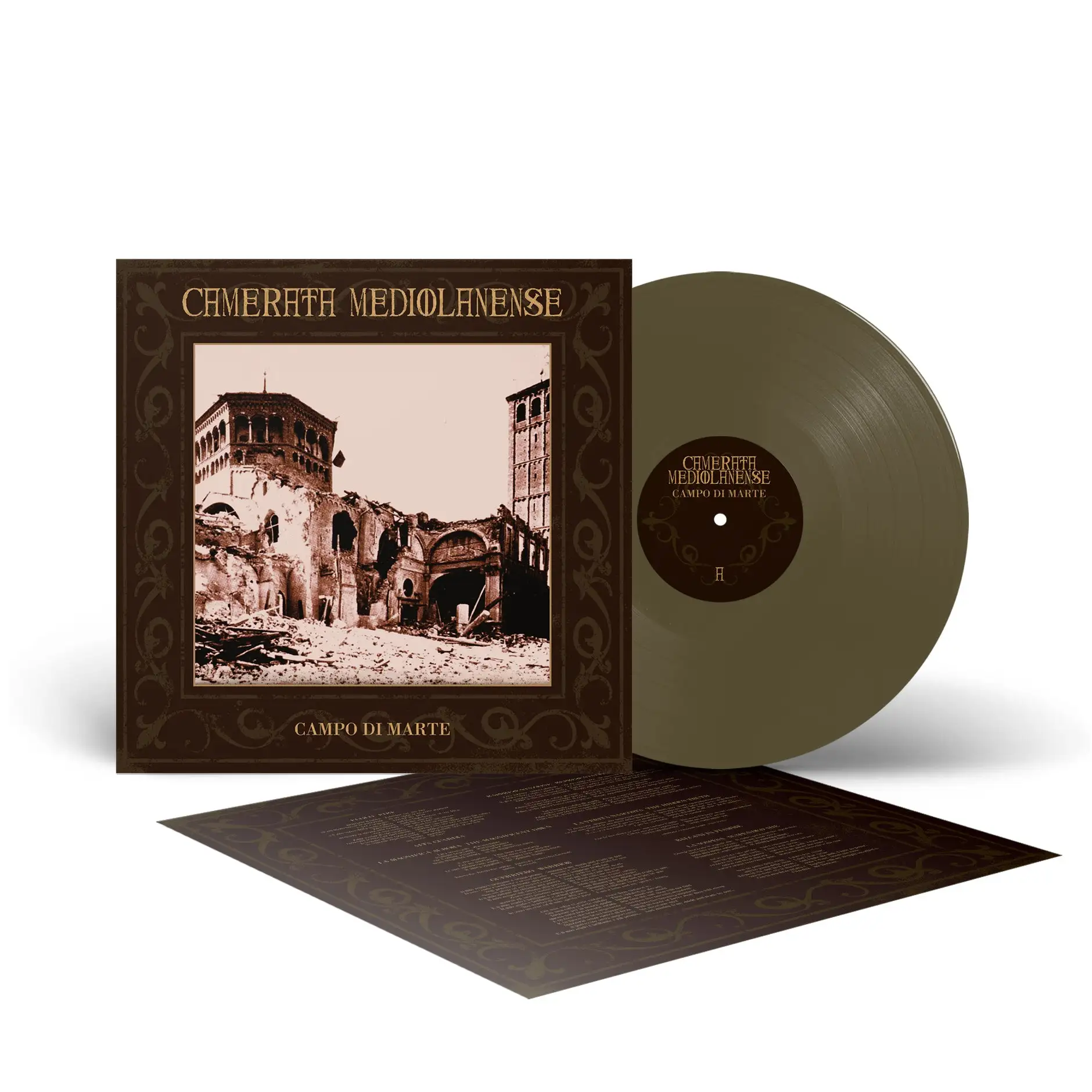 CAMERATA MEDIOLANENSE · Campo Di Marte | GOLD LP (Neofolk Vinyl) · Picture 2