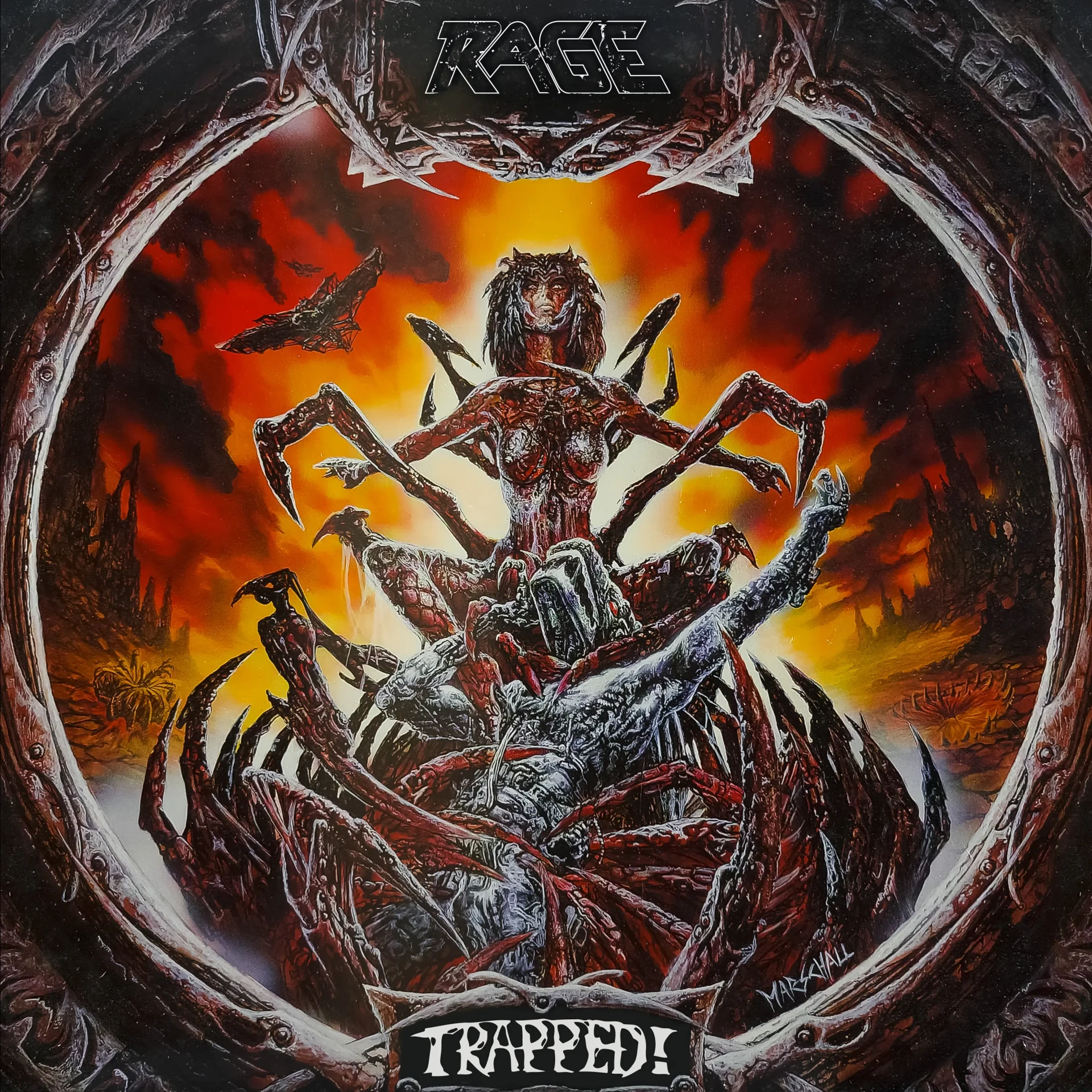 RAGE · Trapped! (30th Anniversary) | DCD (Heavy Metal CDs)