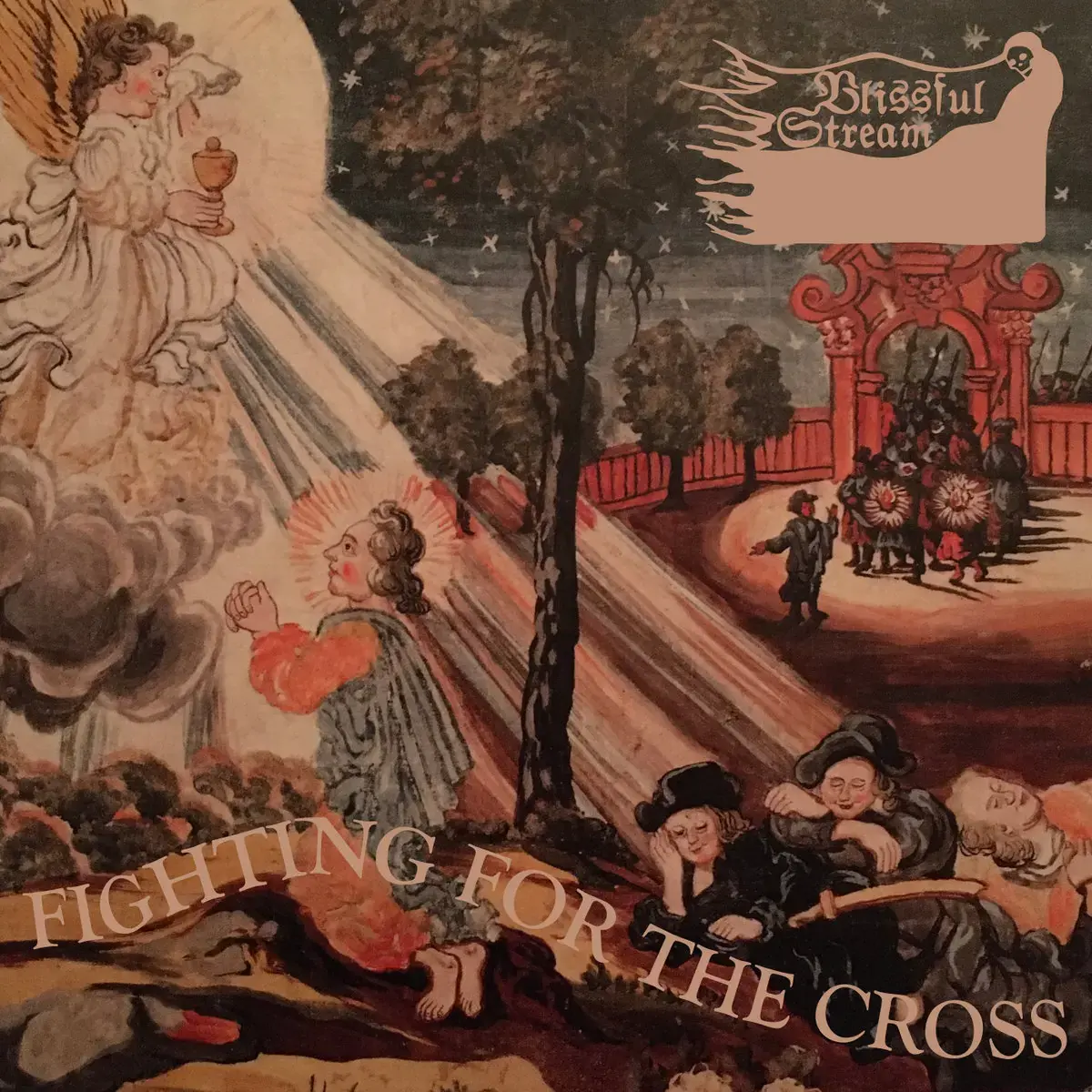 BLISSFUL STREAM · Fighting For The Cross | BLACK LP (Rock/Doom Metal Vinyl) · Picture 1