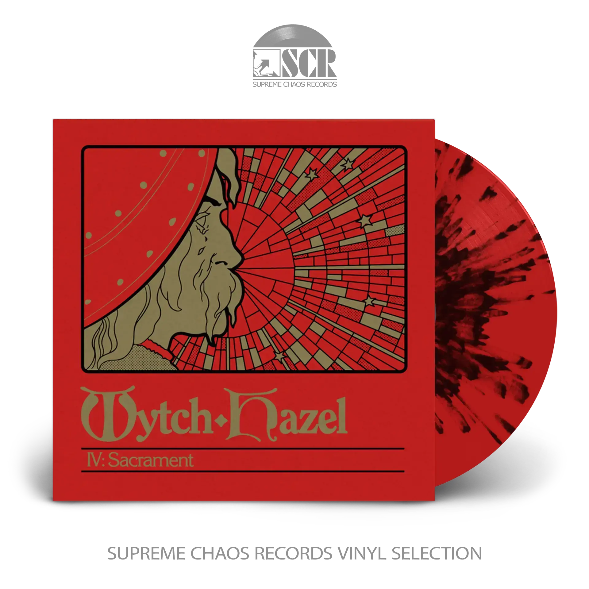 WYTCH HAZEL - IV: Sacrament · BLOODY AXE SPLATTER LP (Heavy Metal Vinyl)