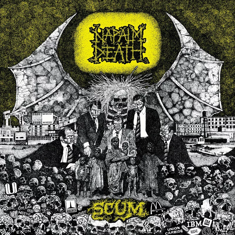 NAPALM DEATH · Scum | GREEN LP (Grindcore Vinyl) · Picture 1