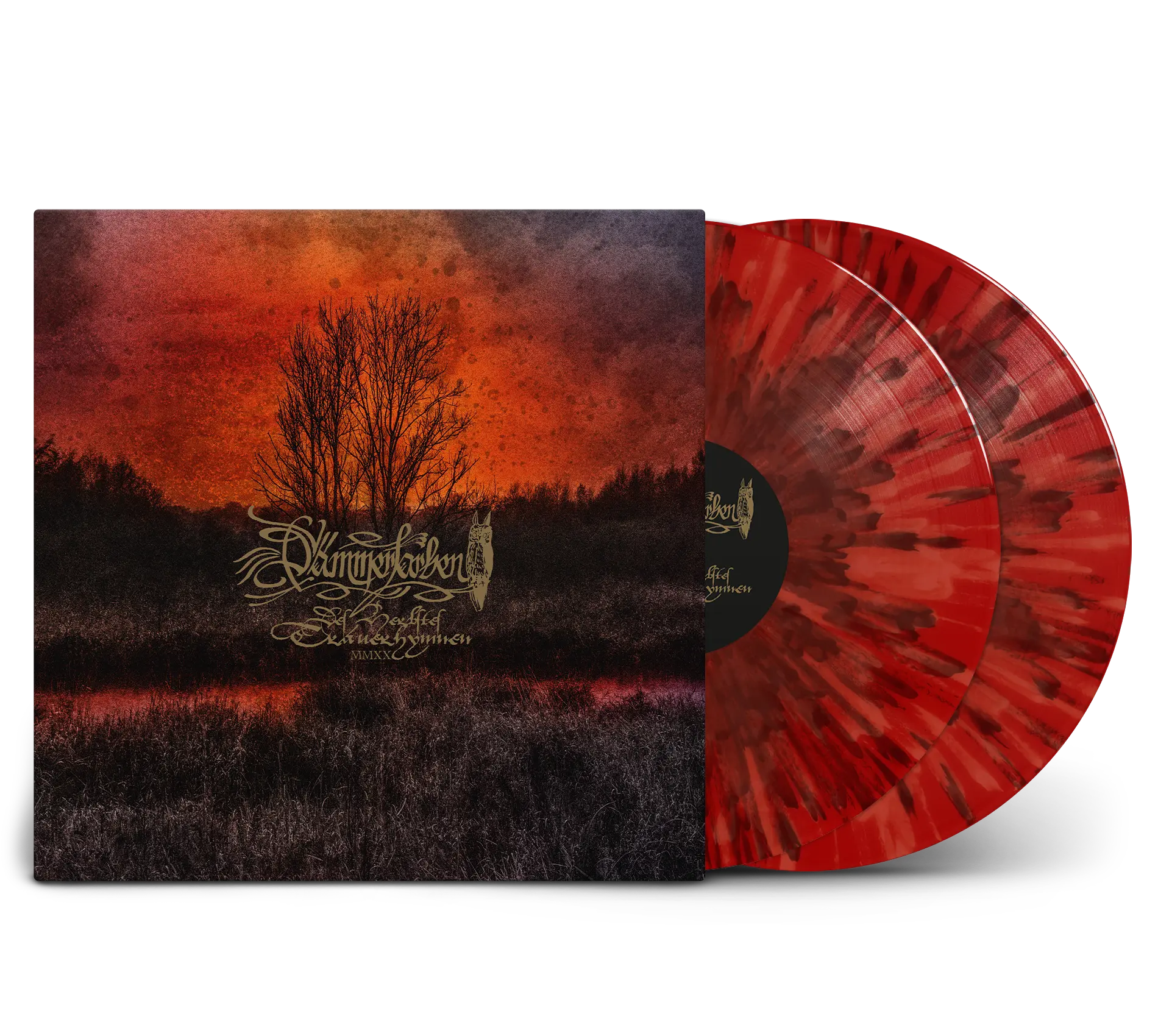 DÄMMERFARBEN · Des Herbstes Trauerhymnen MMXX | SPLATTER 2LP (Black Metal Vinyl)