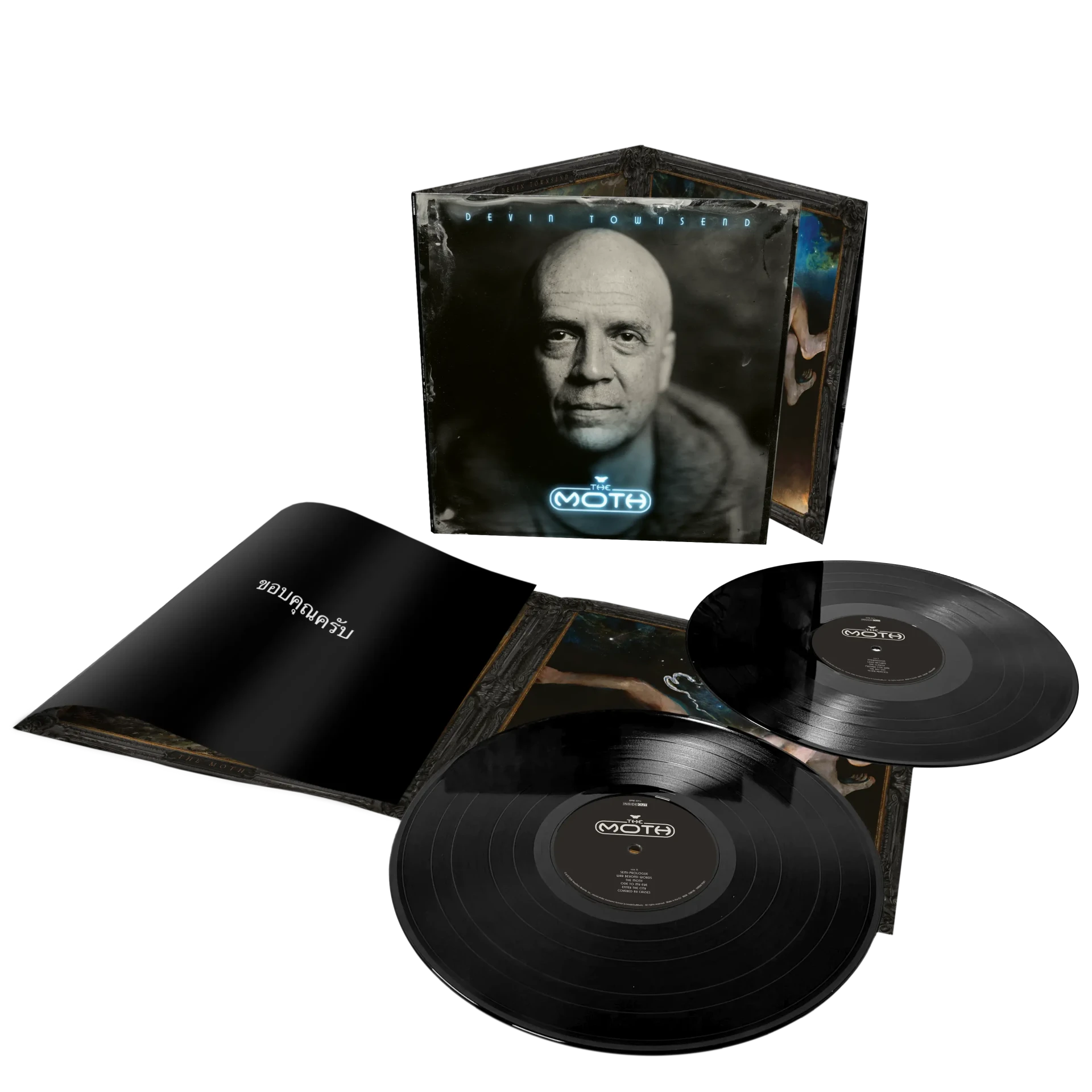 DEVIN TOWNSEND · The Moth | BLACK 2LP (Progressive Metal Vinyl) · Picture 3