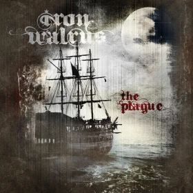 IRON WALRUS · The Plague | RED/BLACK LP (Sludge Vinyl) · Picture 1