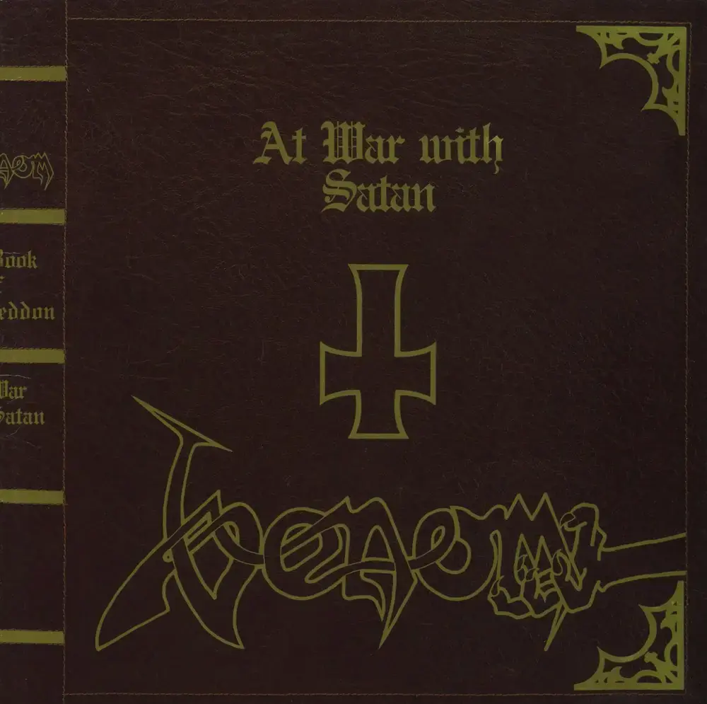 VENOM · At War With Satan (B-Stock) | RED 2LP (Heavy Metal Vinyl) · Picture 1