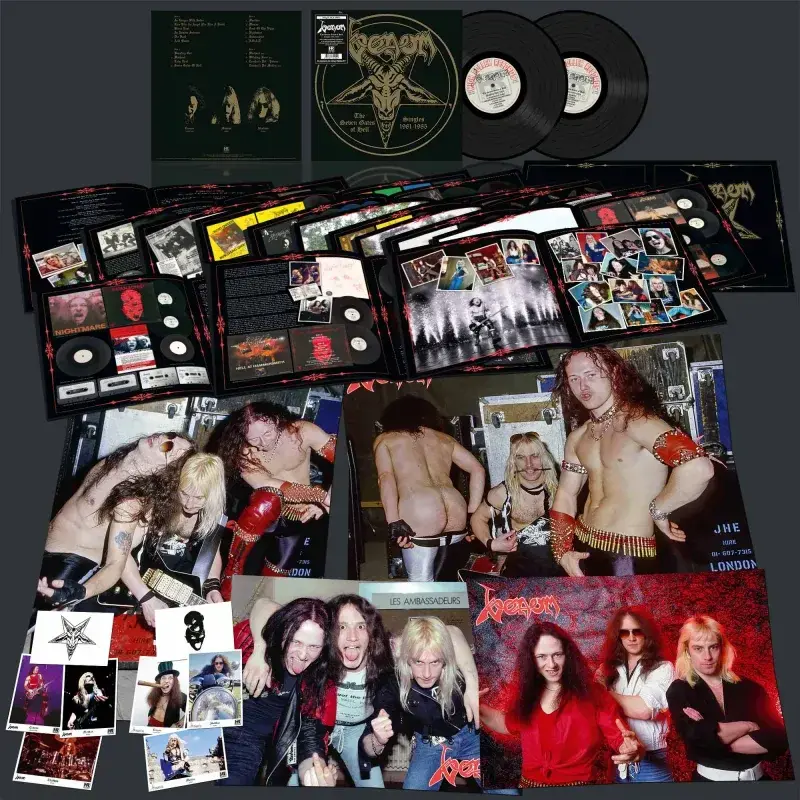 VENOM · The Seven Gates Of Hell - Singles 1981-1985 | BLACK 2LP (Black Metal/Heavy Metal Vinyl) · Picture 2