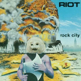 RIOT - Rock City (40 years anniversary) [BLACK LP] (Hard Rock/Heavy Metal Vinyl) · Picture 1