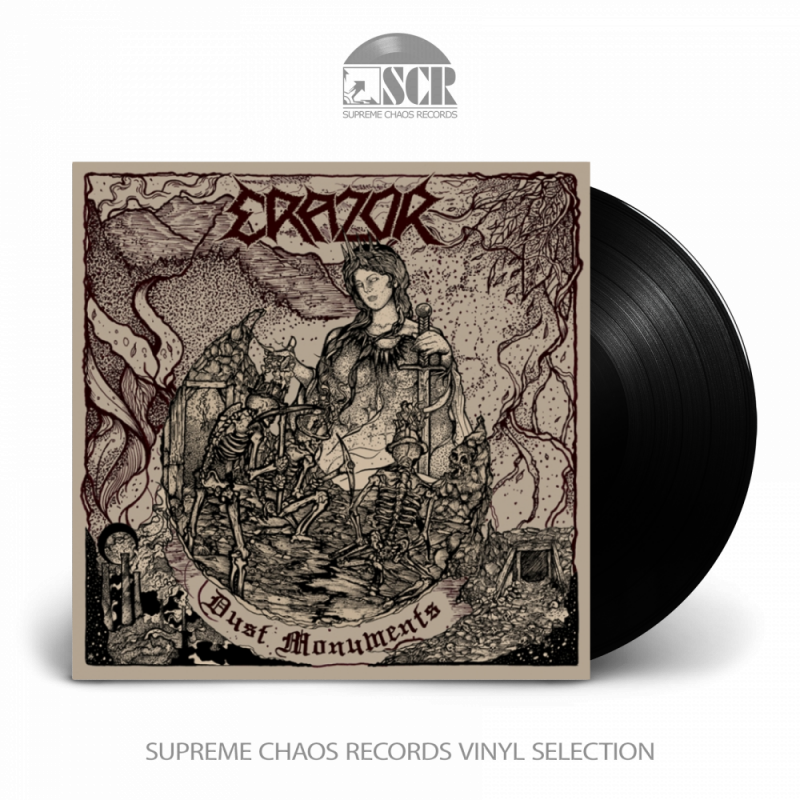 ERAZOR - Dust Monuments [BLACK LP]