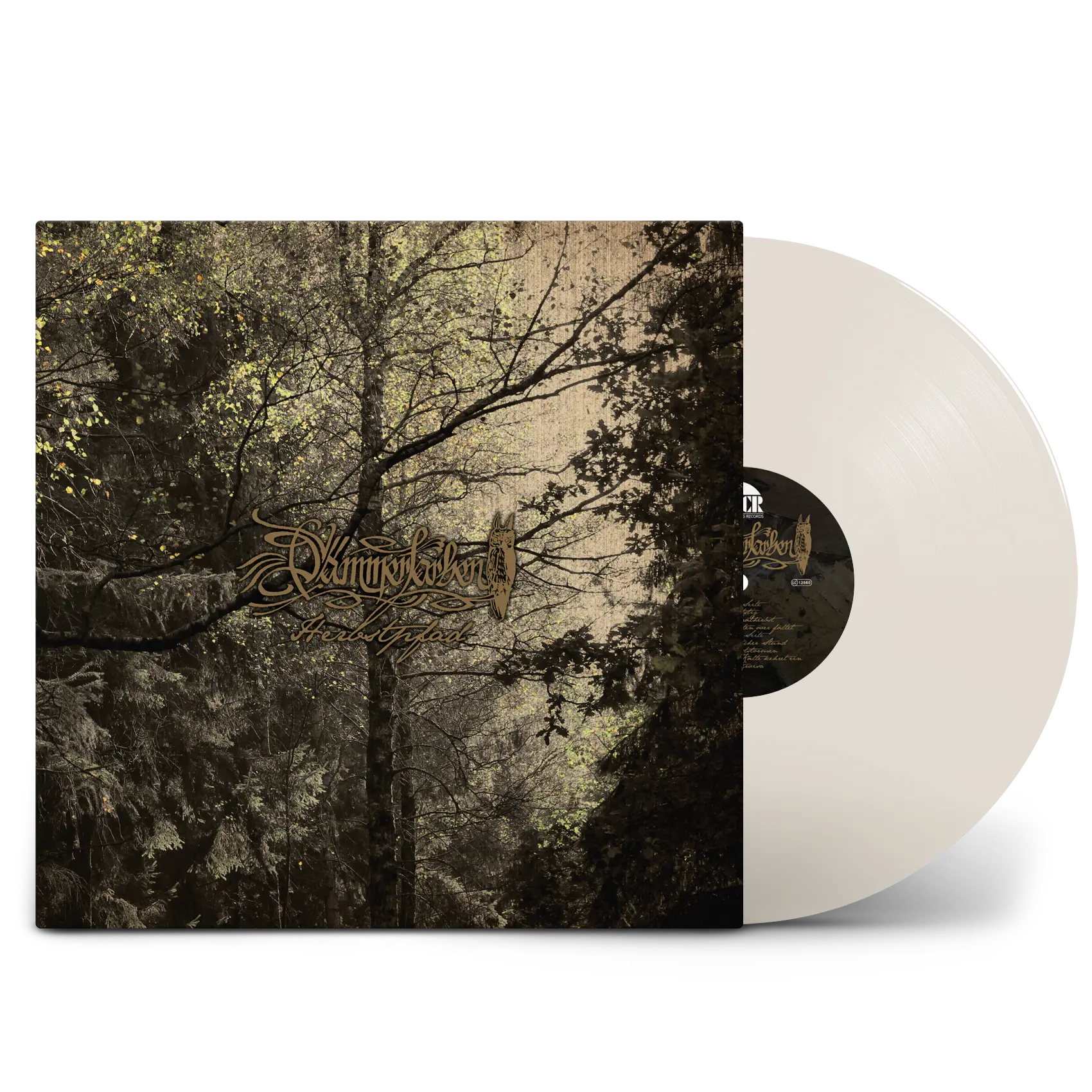 DÄMMERFARBEN · Herbstpfad | CLEAR LP (Black Metal Vinyl)