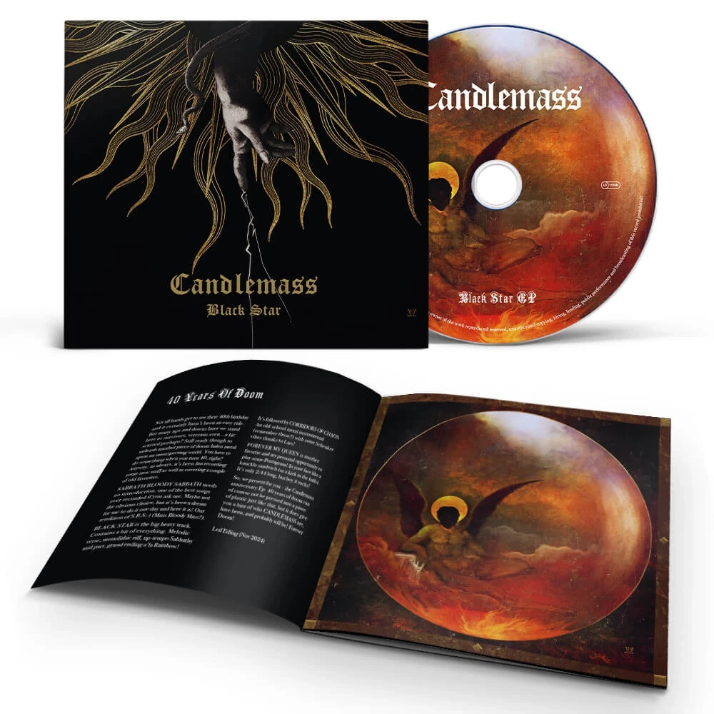 CANDLEMASS · Black Star | DIGISLEEVE CD (Doom Metal CDs)