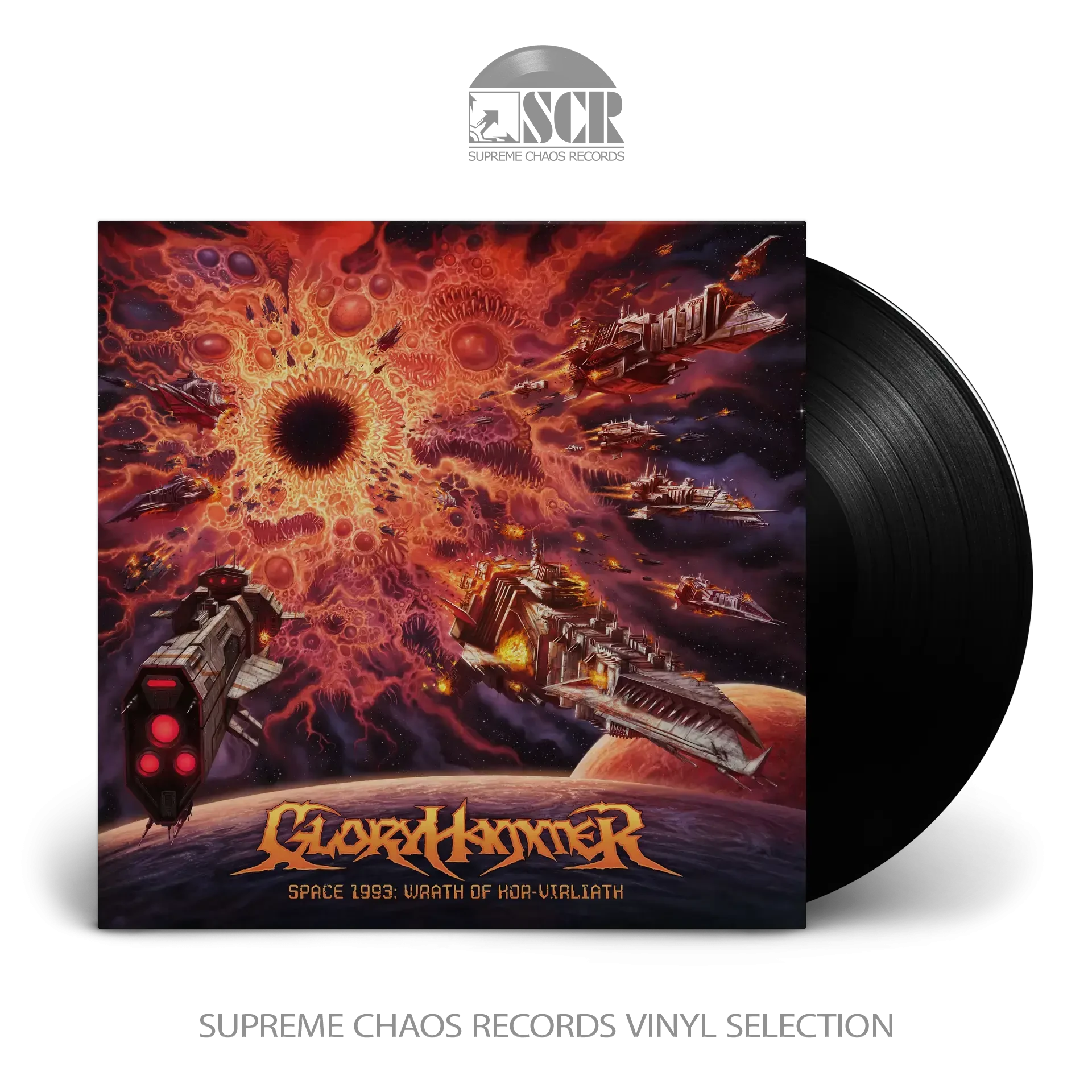 GLORYHAMMER · Space 1993: Wrath of Kor-Virliath | BLACK LP (Power Metal Vinyl)