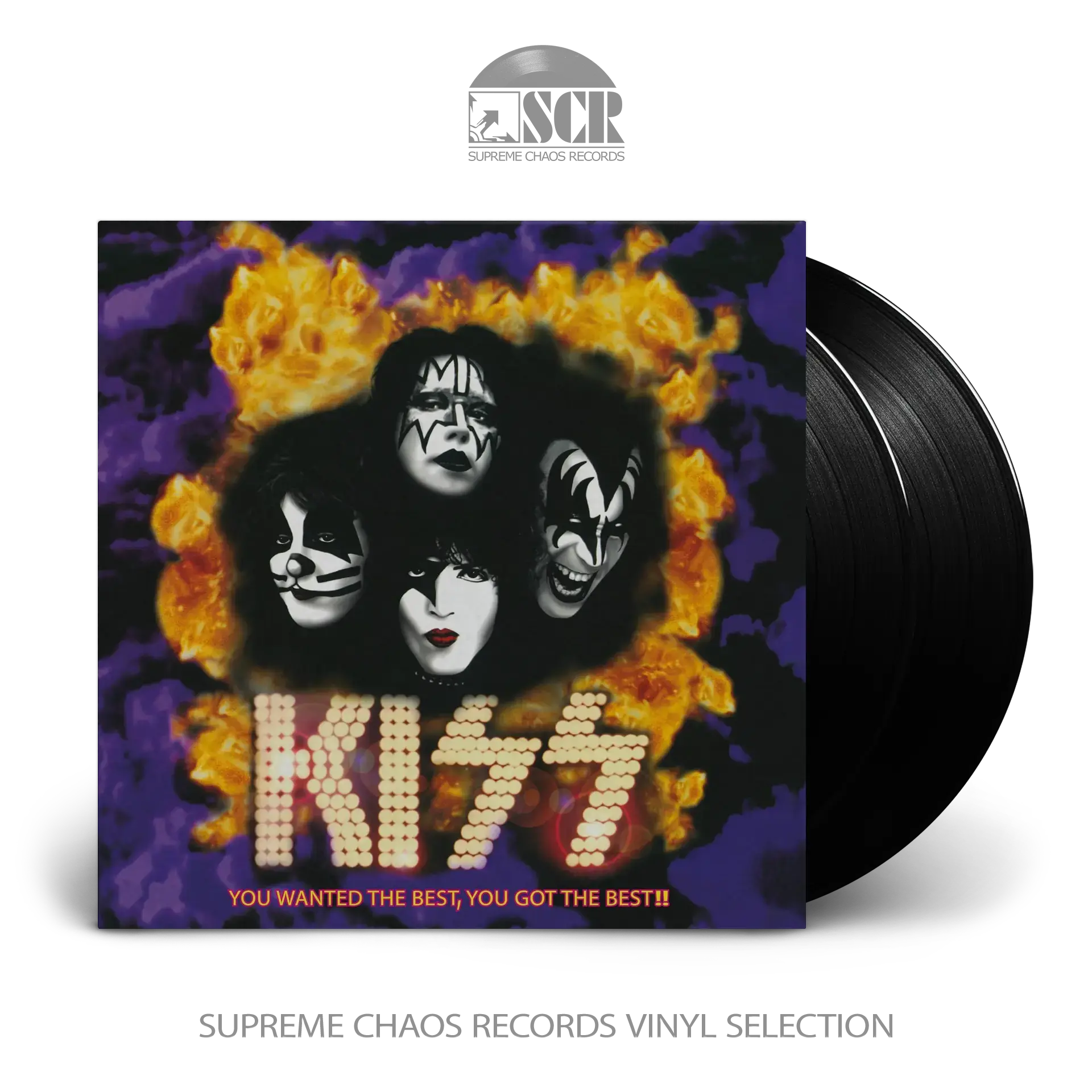 KISS · You Wanted The Best, You Got The Best!! (30th Anniversary) | BLACK LP (Hard Rock Vinyl)