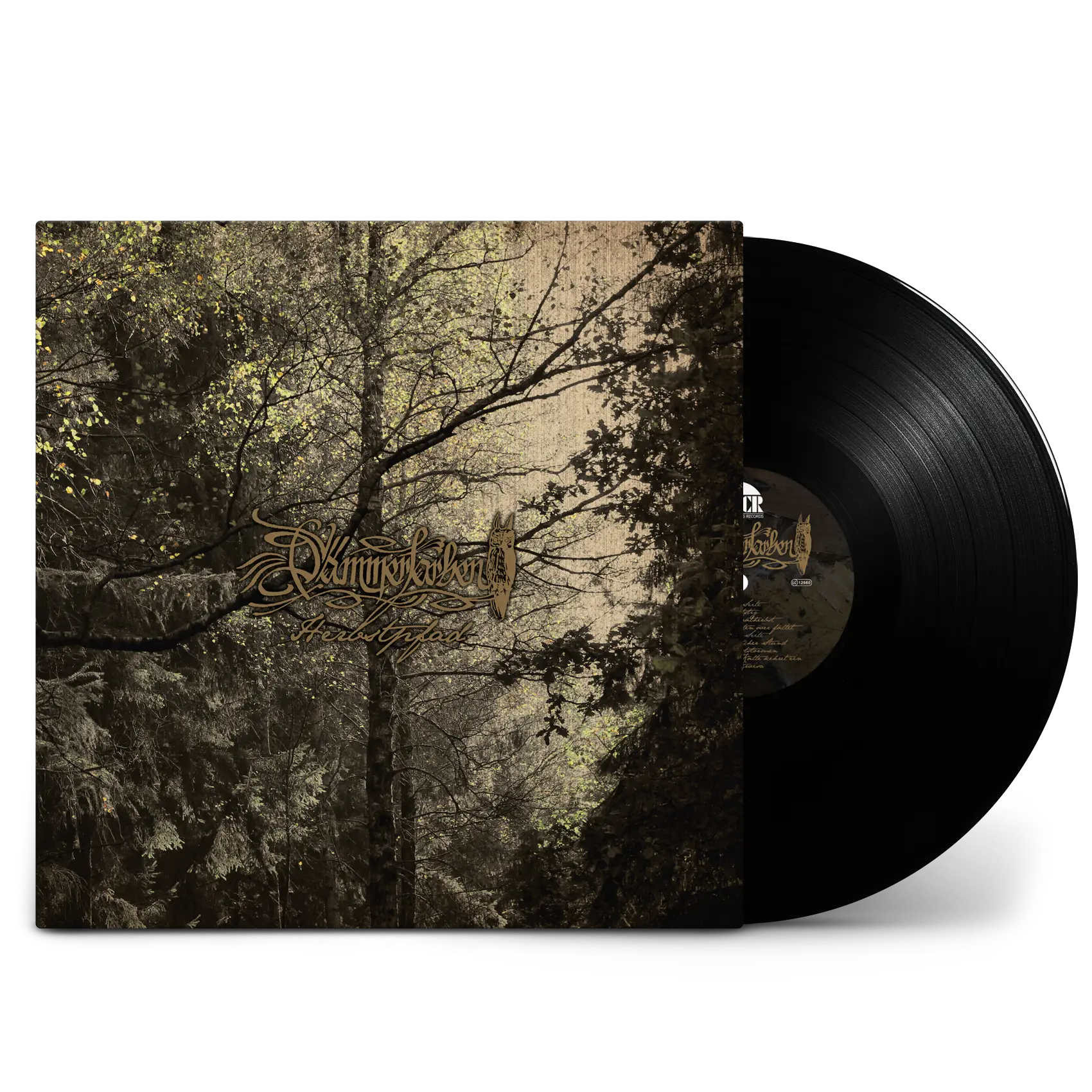 DÄMMERFARBEN · Herbstpfad | BLACK LP (Black Metal Vinyl)