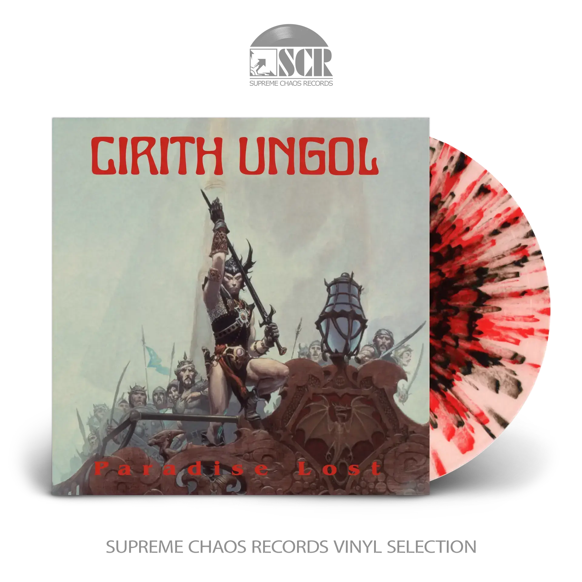 CIRITH UNGOL · Paradise Lost (Reissue) | CLEAR/RED/BLACK LP (Heavy Metal Vinyl)