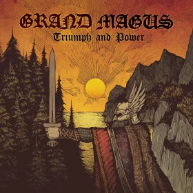 GRAND MAGUS - Triumph And Power [TRANSPARENT CRYSTAL CLEAR LP] (Heavy Metal Vinyl) · Picture 1