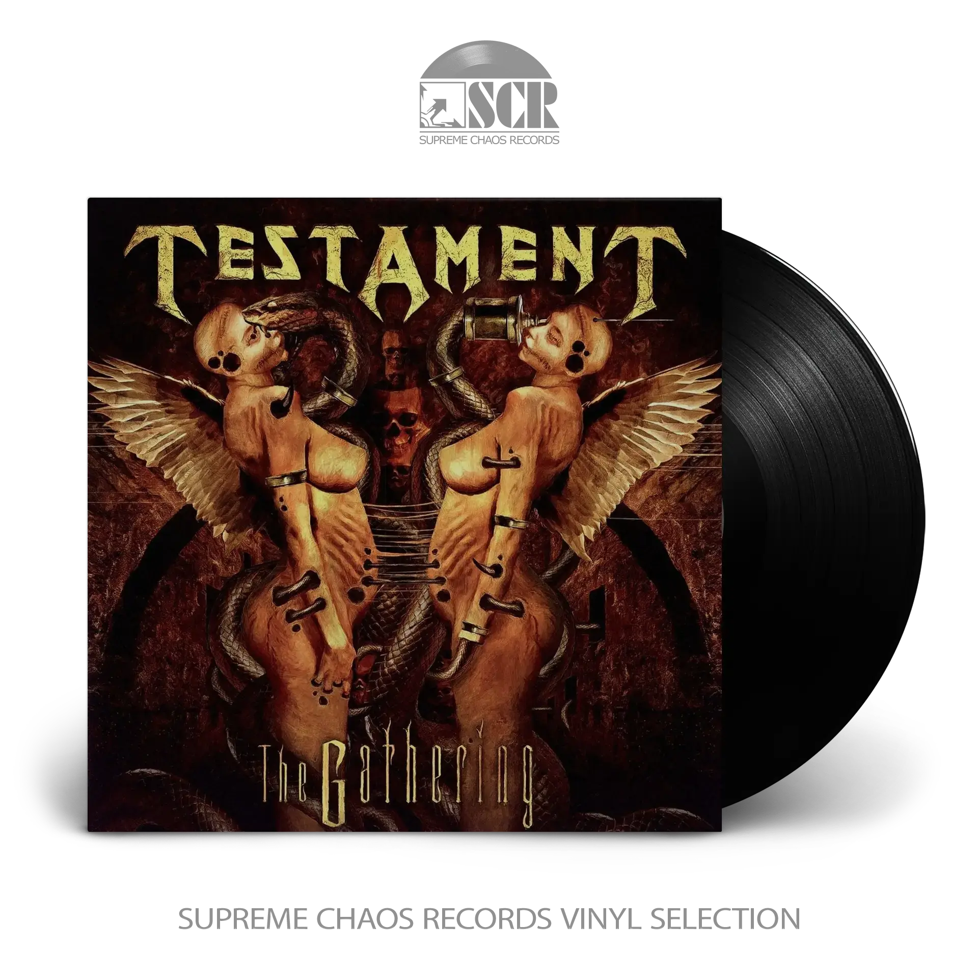TESTAMENT - The Gathering (Remastered) · BLACK LP (Thrash Metal Vinyl)