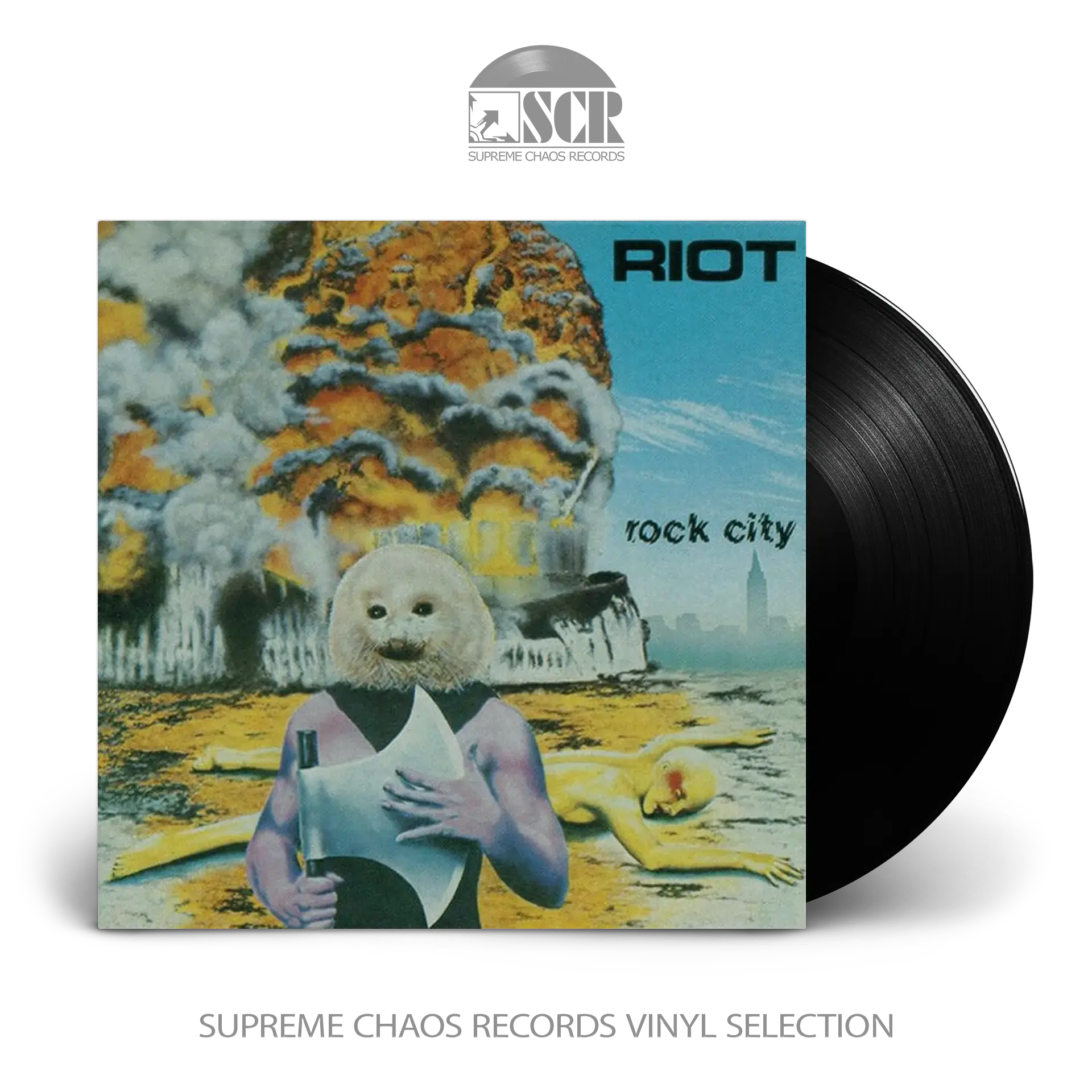 RIOT - Rock City (40 years anniversary) [BLACK LP] (Hard Rock/Heavy Metal Vinyl)