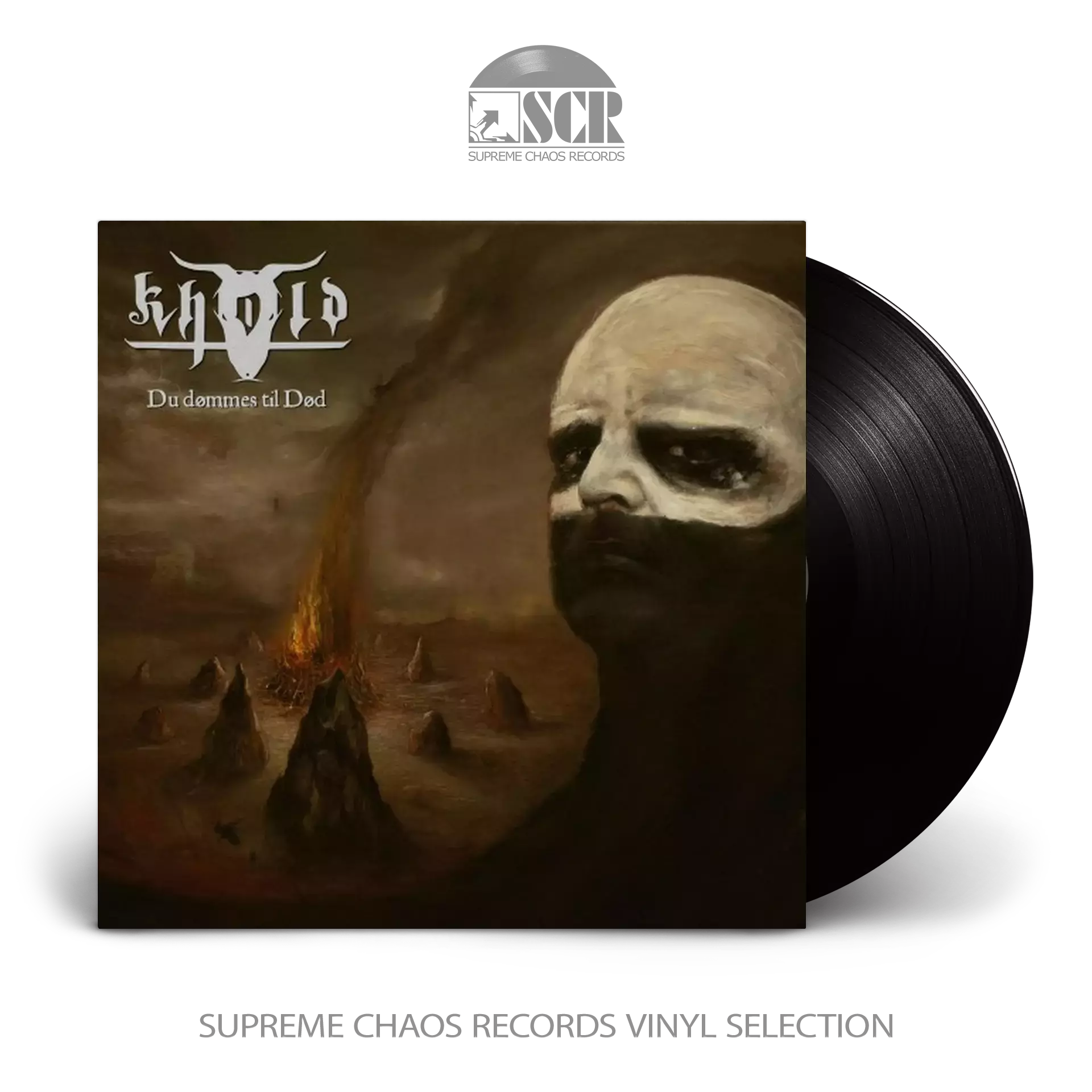 KHOLD · Du Dommes Til Dod (Alternative cover) | BLACK LP (Black Metal/Dark Metal Vinyl)
