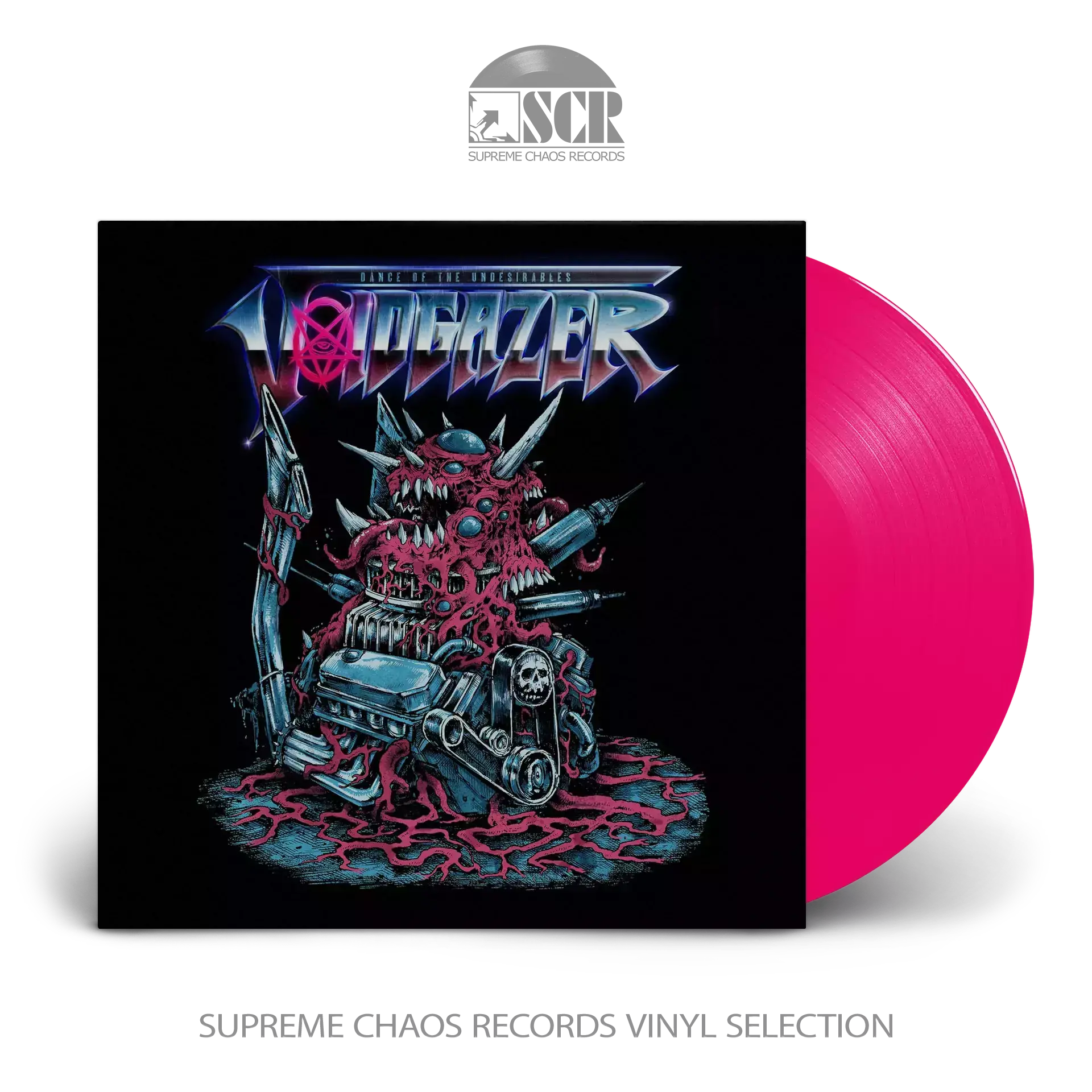 VOIDGAZER · Dance Of The Undesirables | PINK LP (Technical Death Metal Vinyl)