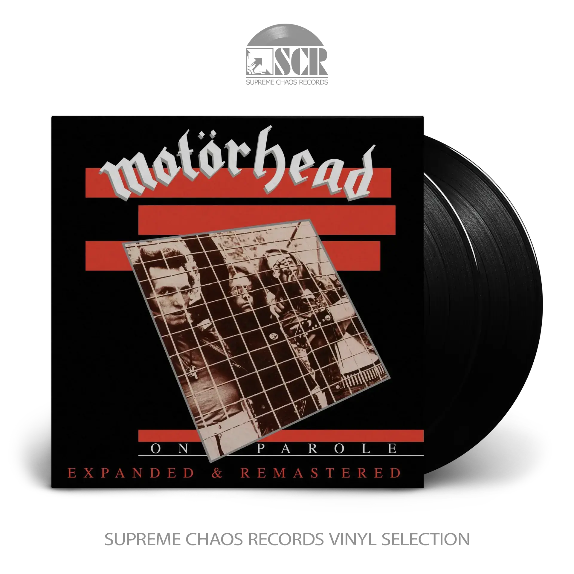 MOTÖRHEAD - On Parole · BLACK 2LP (Hard Rock/Heavy Metal Vinyl)