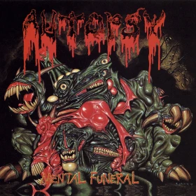 AUTOPSY · Mental Funeral | CLEAR LP (Death Metal Vinyl) · Picture 1