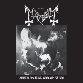 MAYHEM · Command For Blood, Command For War | BLACK 2LP (Black Metal Vinyl) · Picture 1