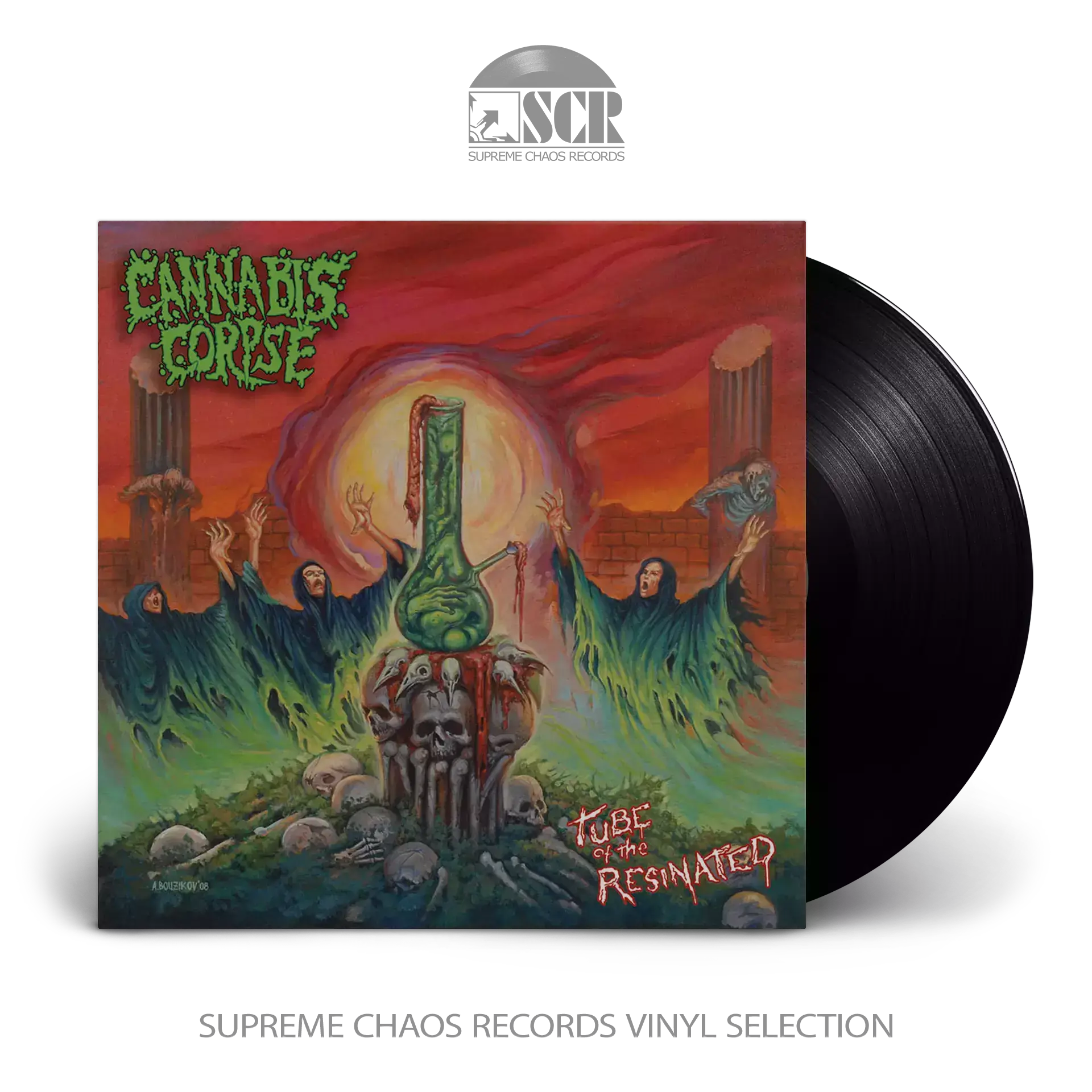 CANNABIS CORPSE - Tube Of The Resinated · BLACK LP (Death Metal Vinyl)