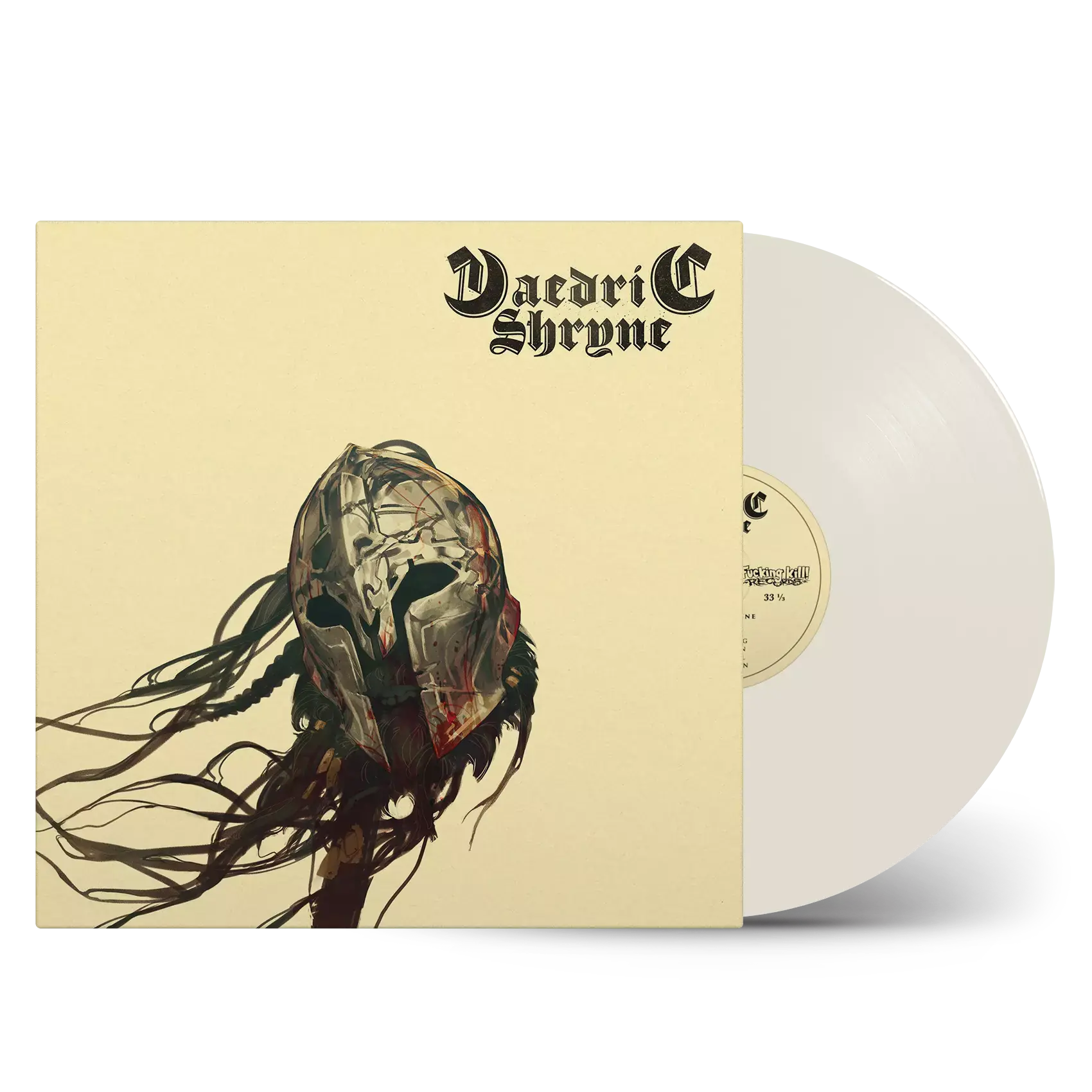 DAEDRIC SHRYNE · Daedric Shryne | WHITE LP (Heavy Metal/Epic Metal Vinyl)