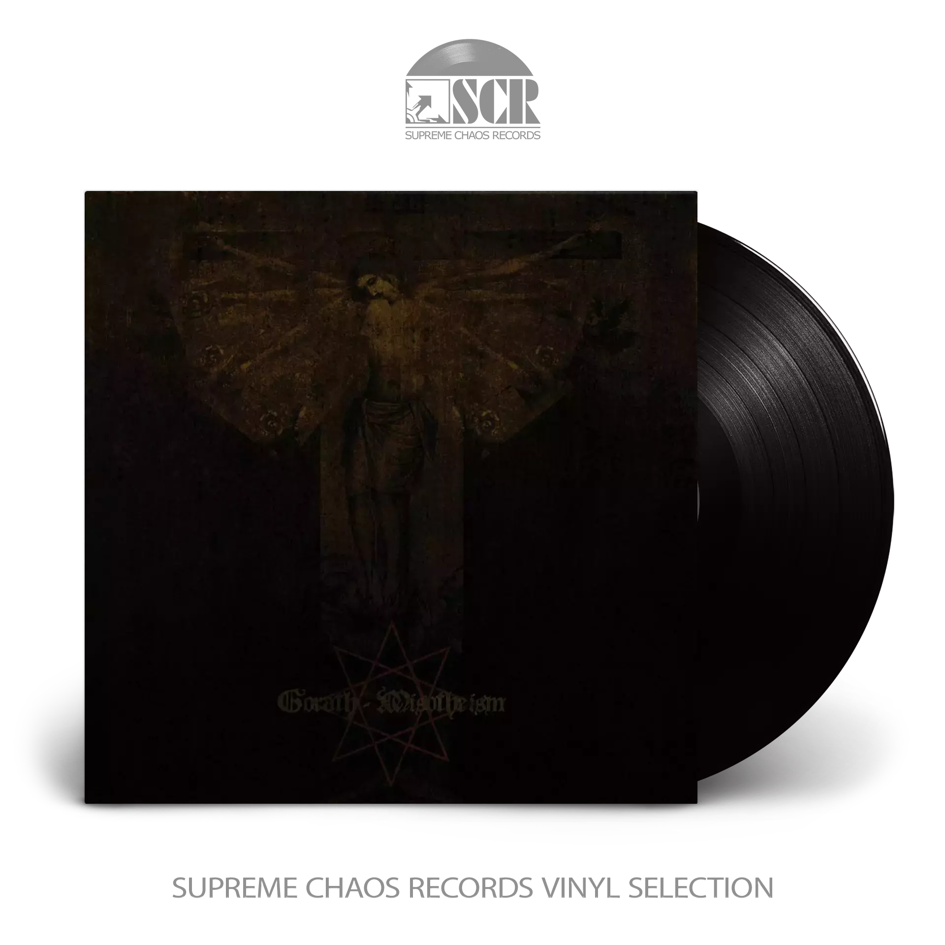 GORATH - Misotheism [BLACK LP+7"] (Black Metal Vinyl)