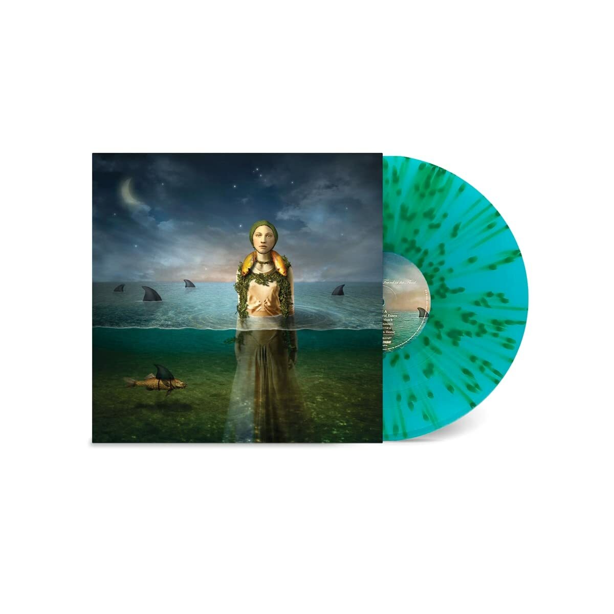 THE BLED · Found In The Flood | BLUE/GREEN SPLATTER LP (Post Hardcore Vinyl)