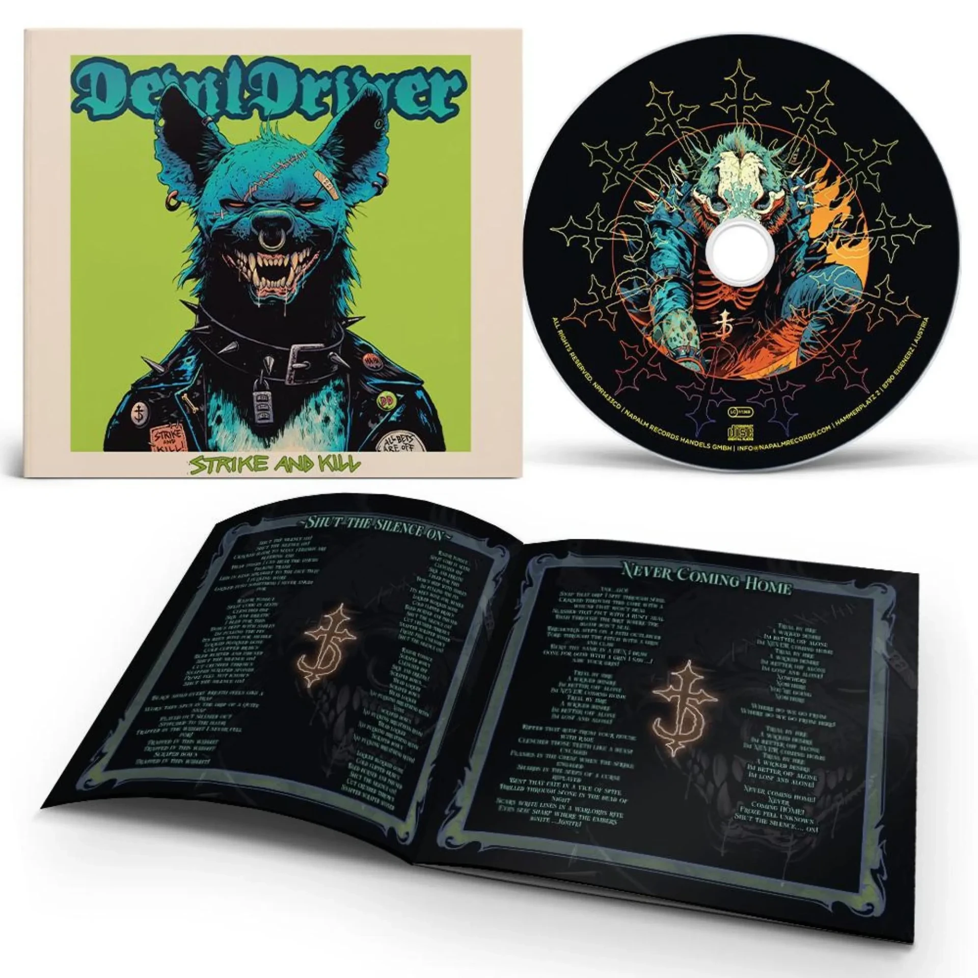 DEVILDRIVER · Strike and Kill | DIGIPAK CD (Melodic Death Metal CDs) · Picture 2