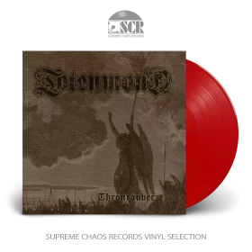 TOTENMOND · Thronräuber | RED LP (Death Metal Vinyl)