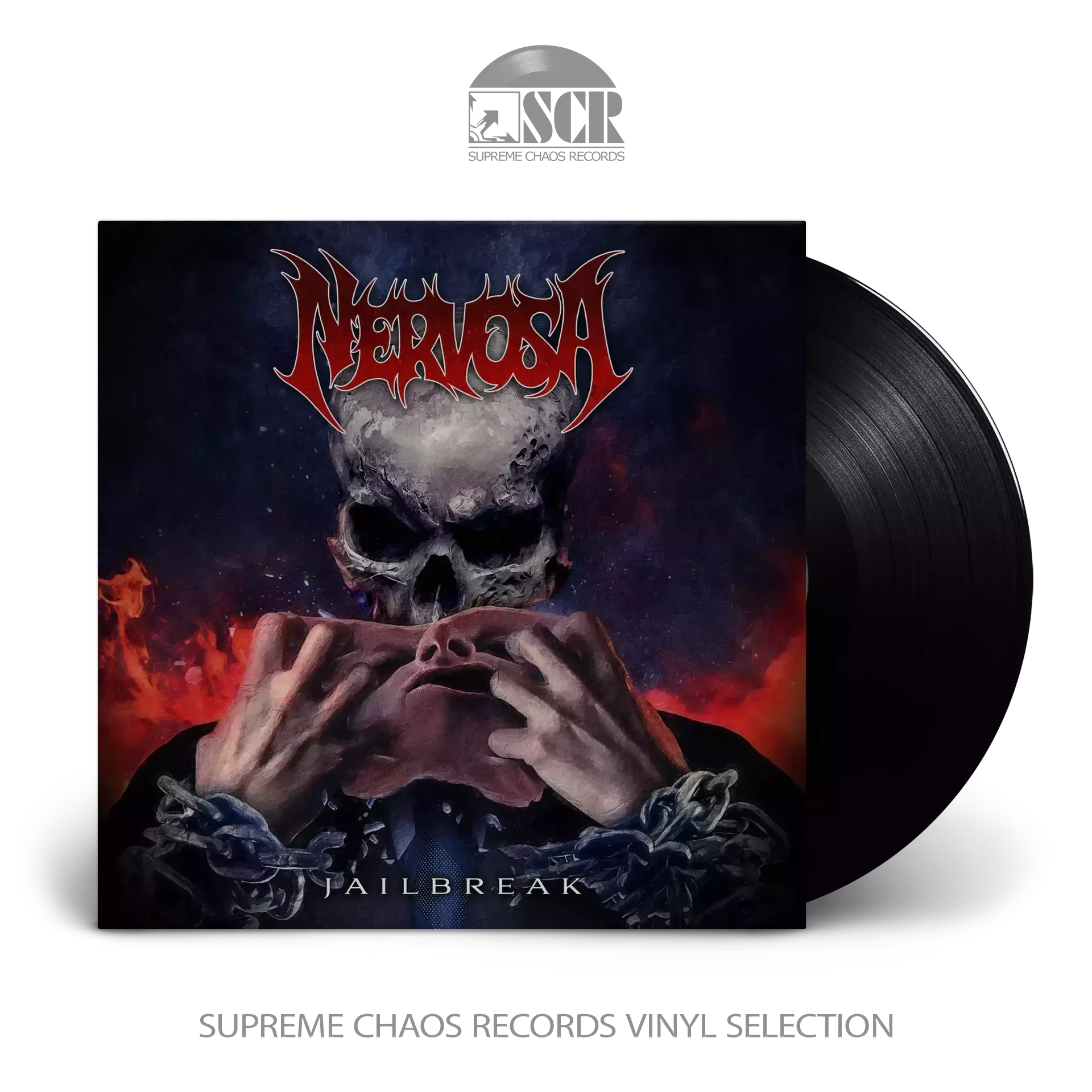 NERVOSA · Jailbreak | BLACK VINYL (Thrash Metal Vinyl)