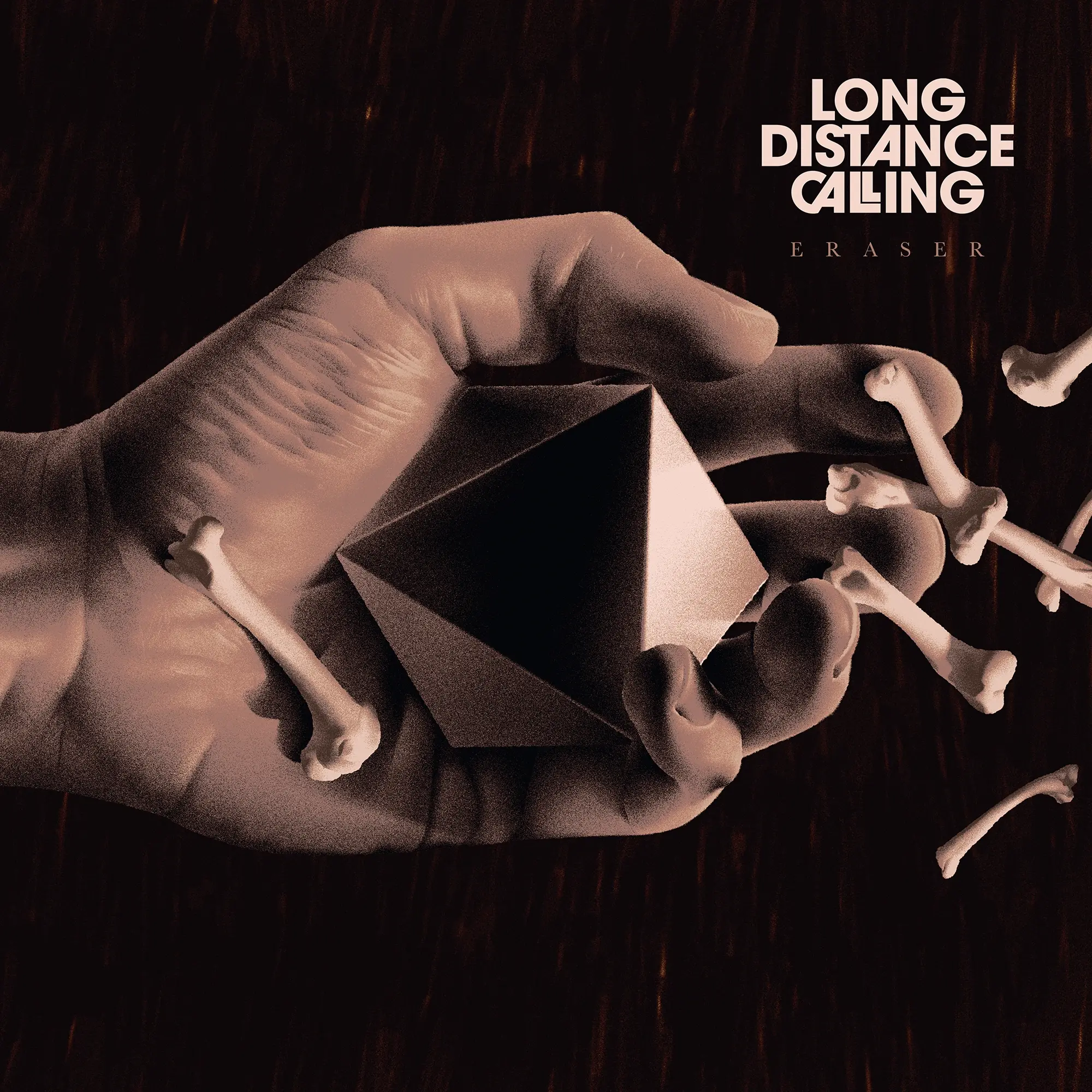 LONG DISTANCE CALLING · Eraser | BLACK 2LP (Progressive Rock Vinyl) · Picture 1