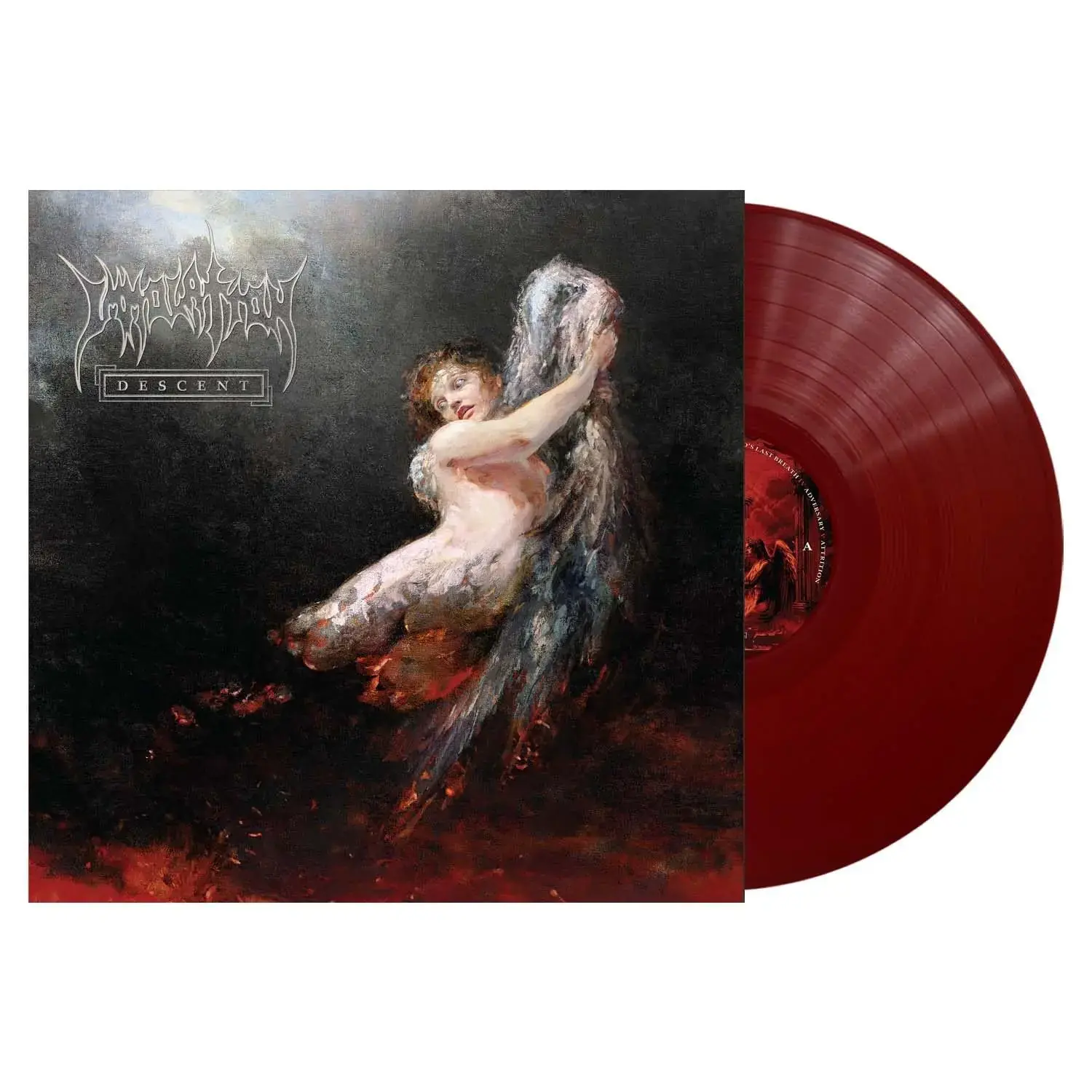 IMMOLATION · Descent | OXBLOOD LP (Death Metal Vinyl) · Picture 2