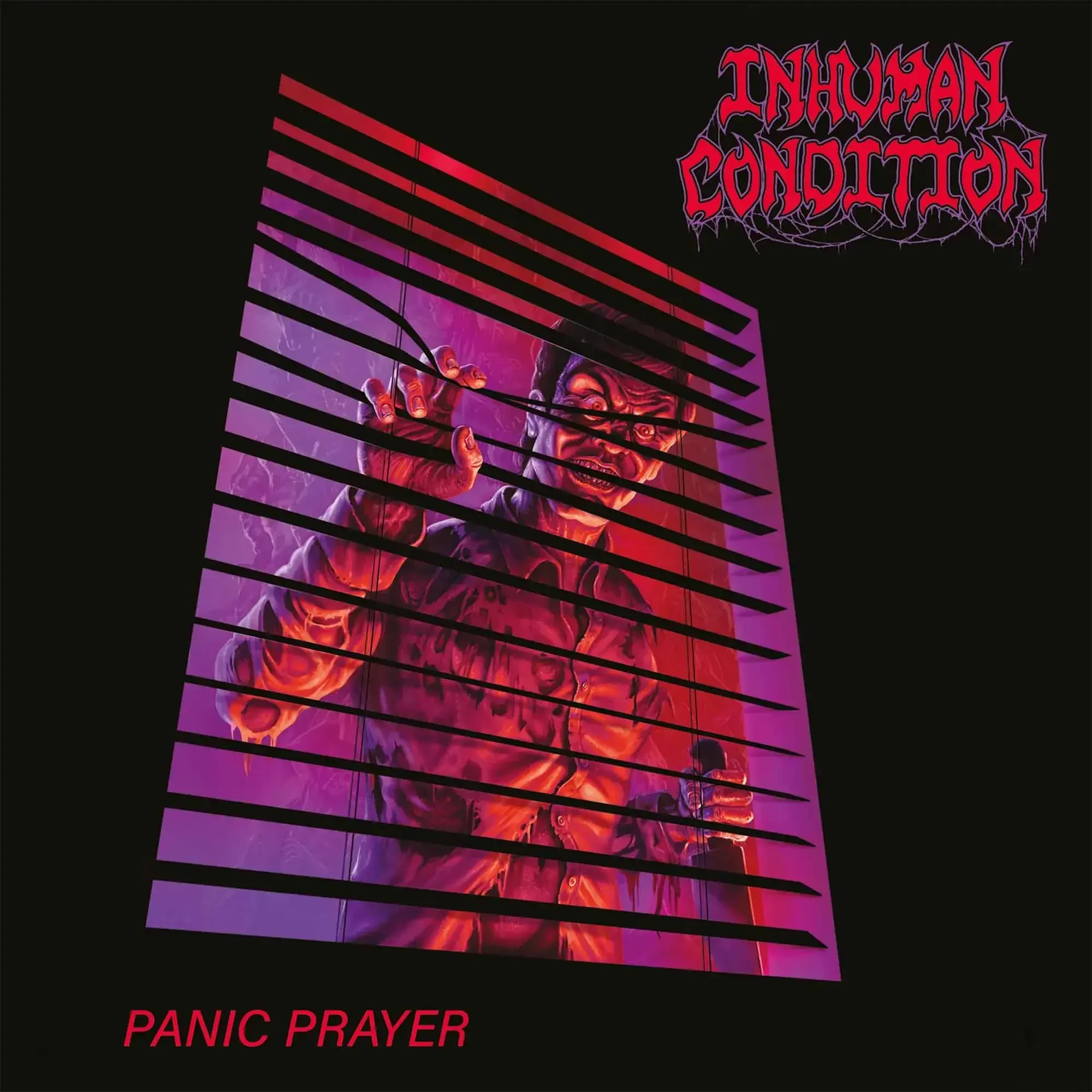 INHUMAN CONDITION · Panic Prayer | BLACK LP (Death Metal Vinyl) · Picture 1