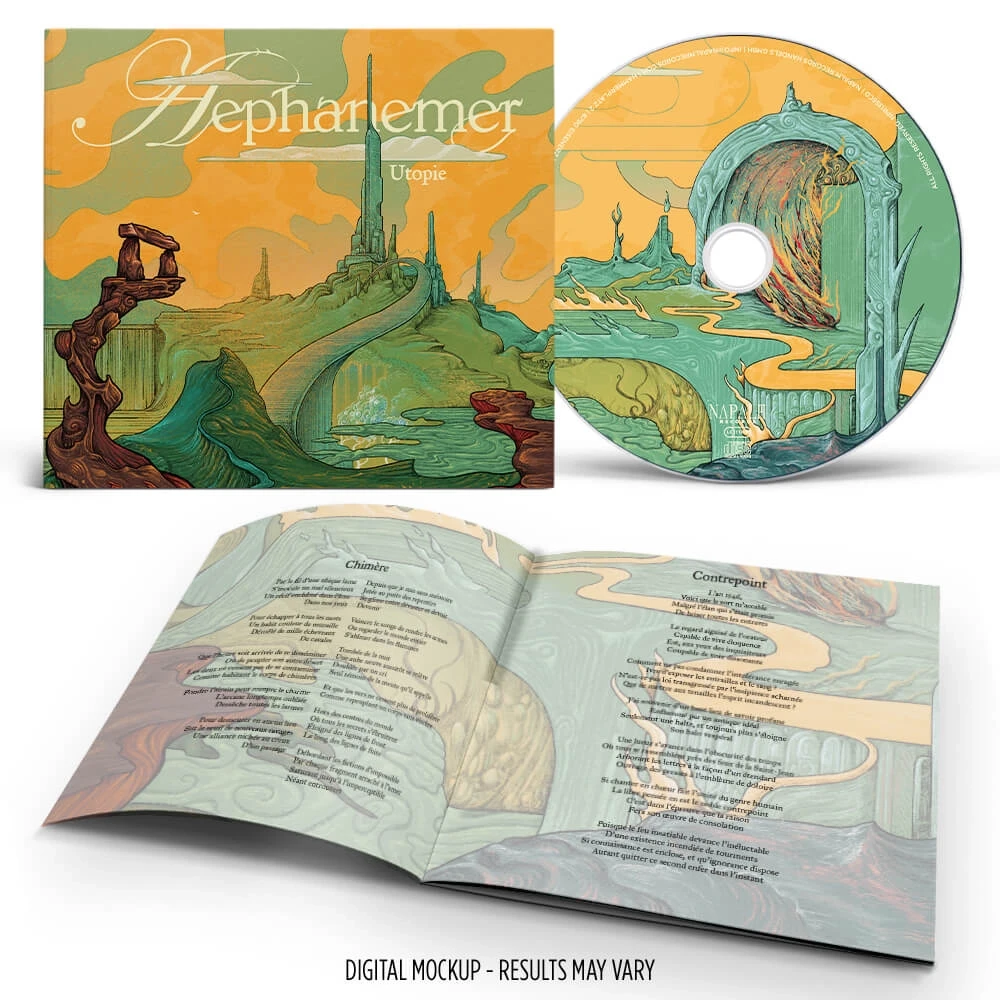 AEPHANEMER · Utopie | DIGIPAK CD (Melodic Death Metal CDs)