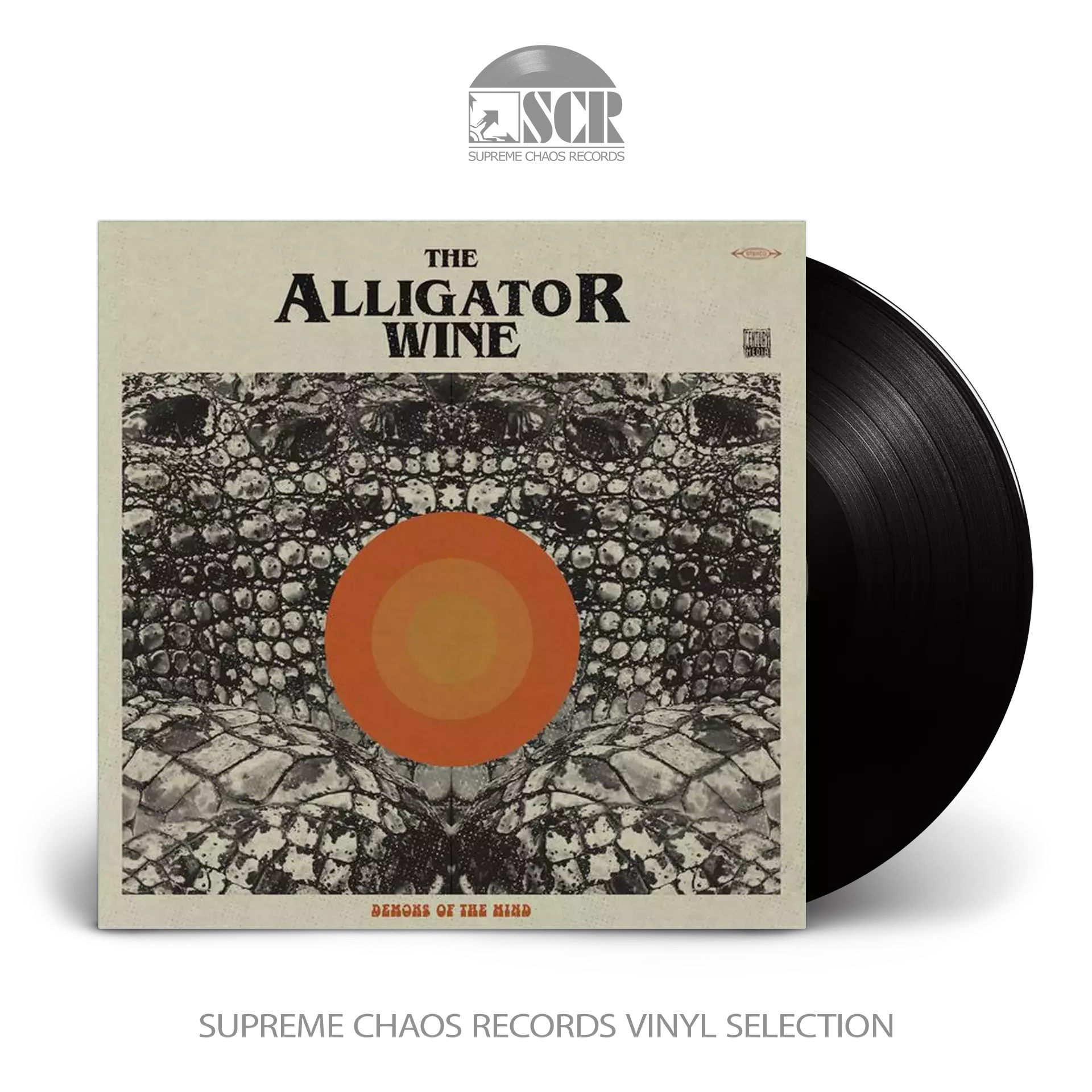 THE ALLIGATOR WINE · Demons Of The Mind | BLACK LP (Hard Rock Vinyl)