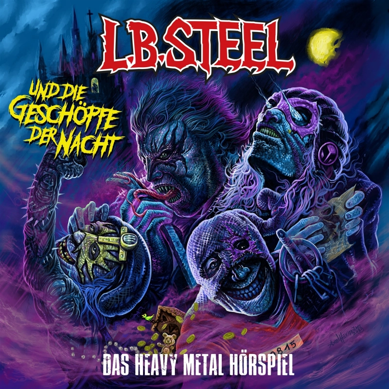 L.B. STEEL · Und die Geschöpfe Der Nacht - Das Heavy Metal Hörspiel | DIGIPAK CD (Hörspiel CDs)