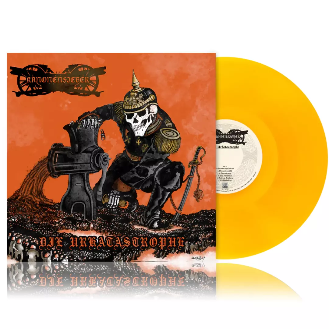 KANONENFIEBER · Die Urkatastrophe | TRANSPARENT ORANGE LP (Black Metal Vinyl)