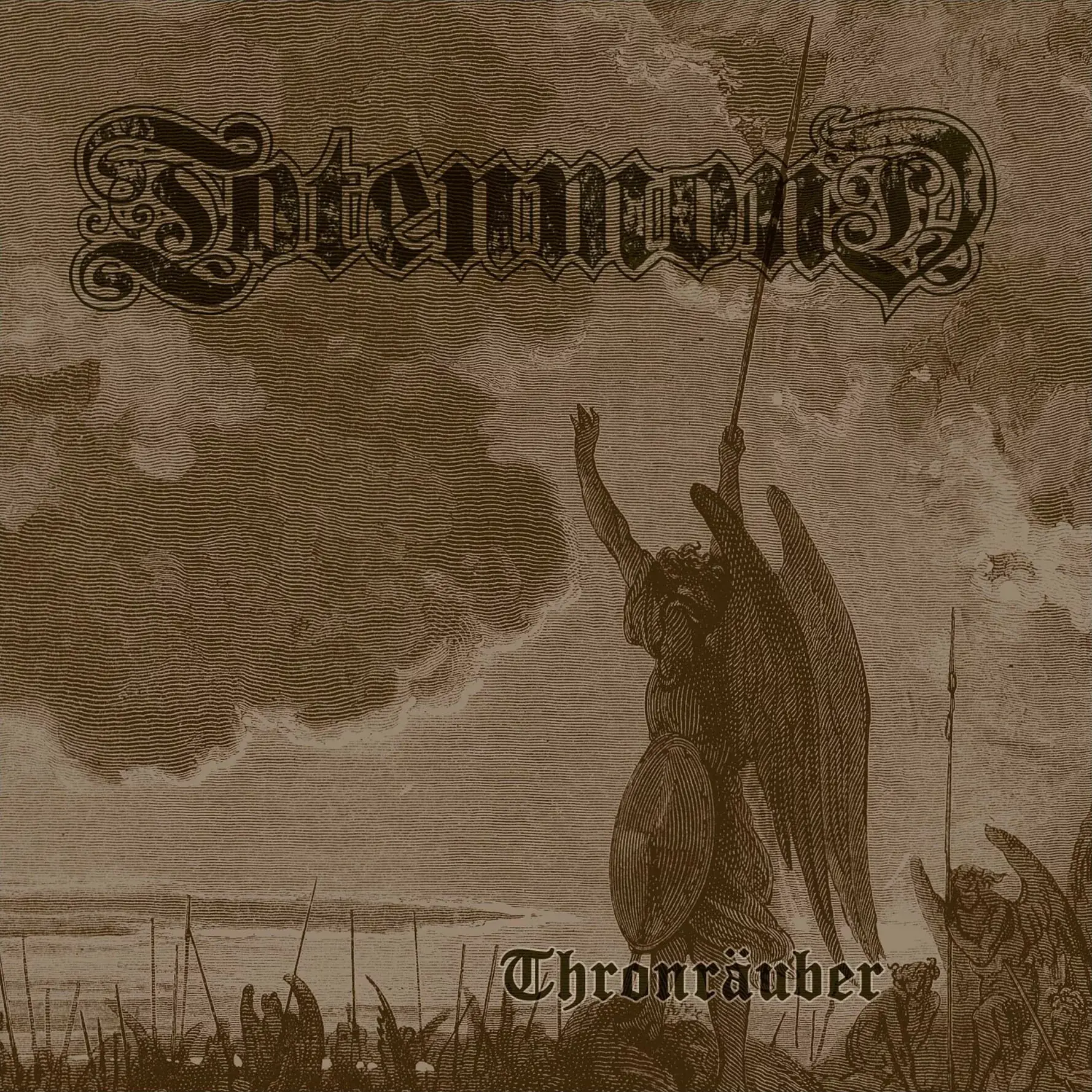 TOTENMOND · Thronräuber | RED LP (Death Metal Vinyl) · Picture 1