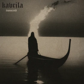 KAVRILA · Transcend | CLEAR/BLACK LP (Hardcore/Sludge/Crust/Post Metal Vinyl) · Picture 2
