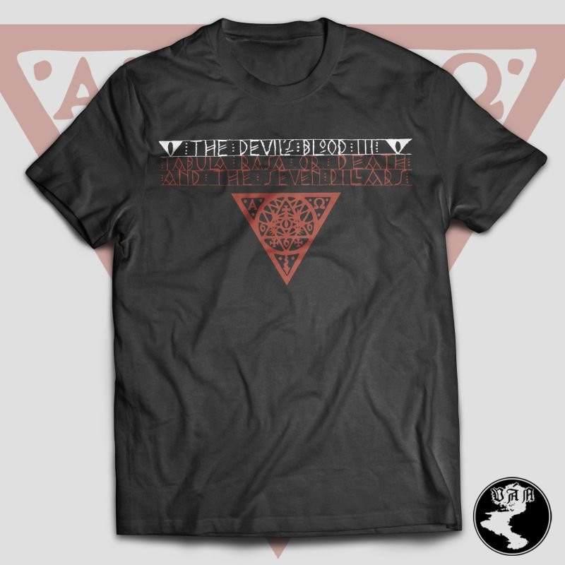 THE DEVIL'S BLOOD · Tabula Rasa Or Death Black Shirt | TS-XL (Hard Rock Clothes)