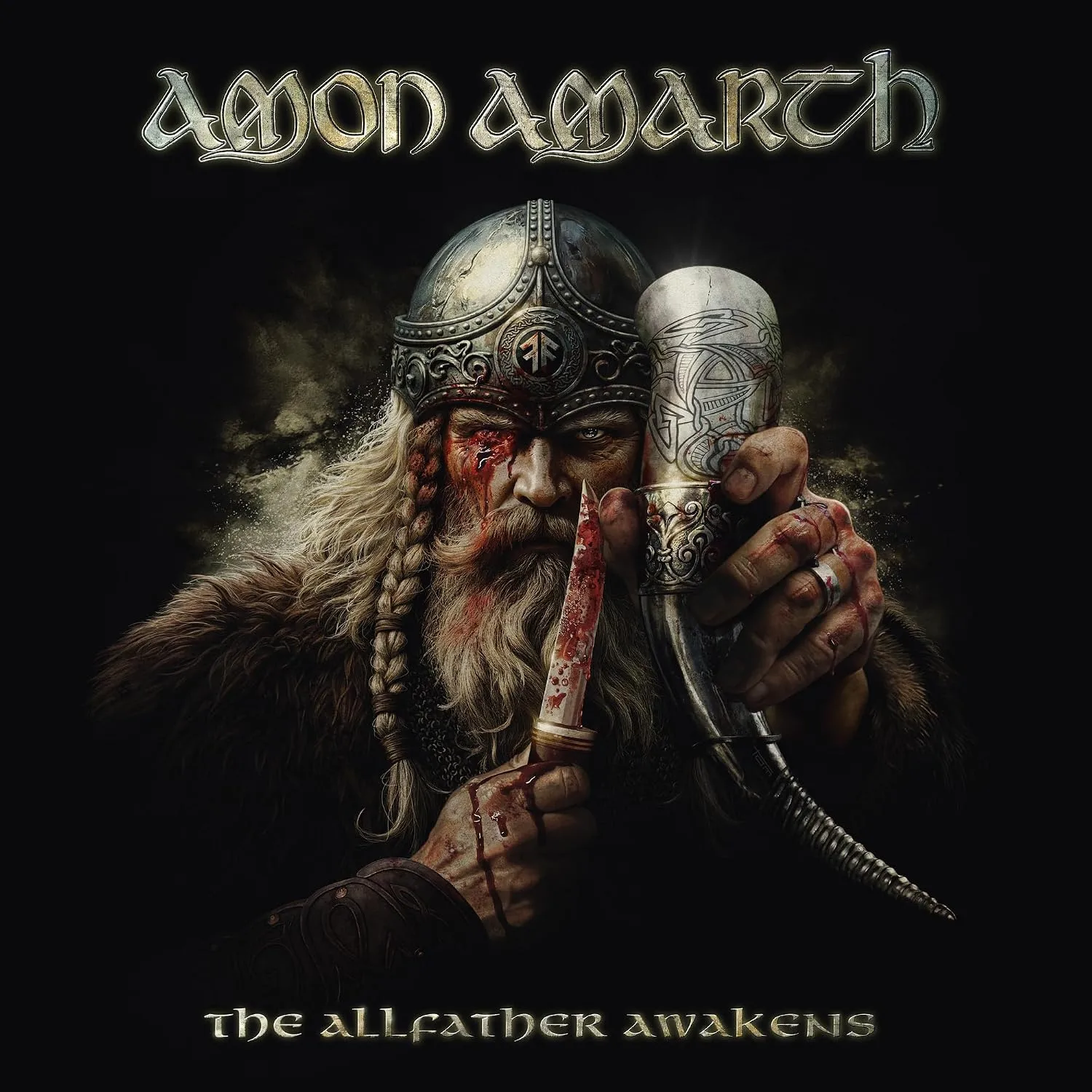 AMON AMARTH · The Allfather Awakens | GREEN MARBLED LP (Melodic Death Metal Vinyl) · Picture 1