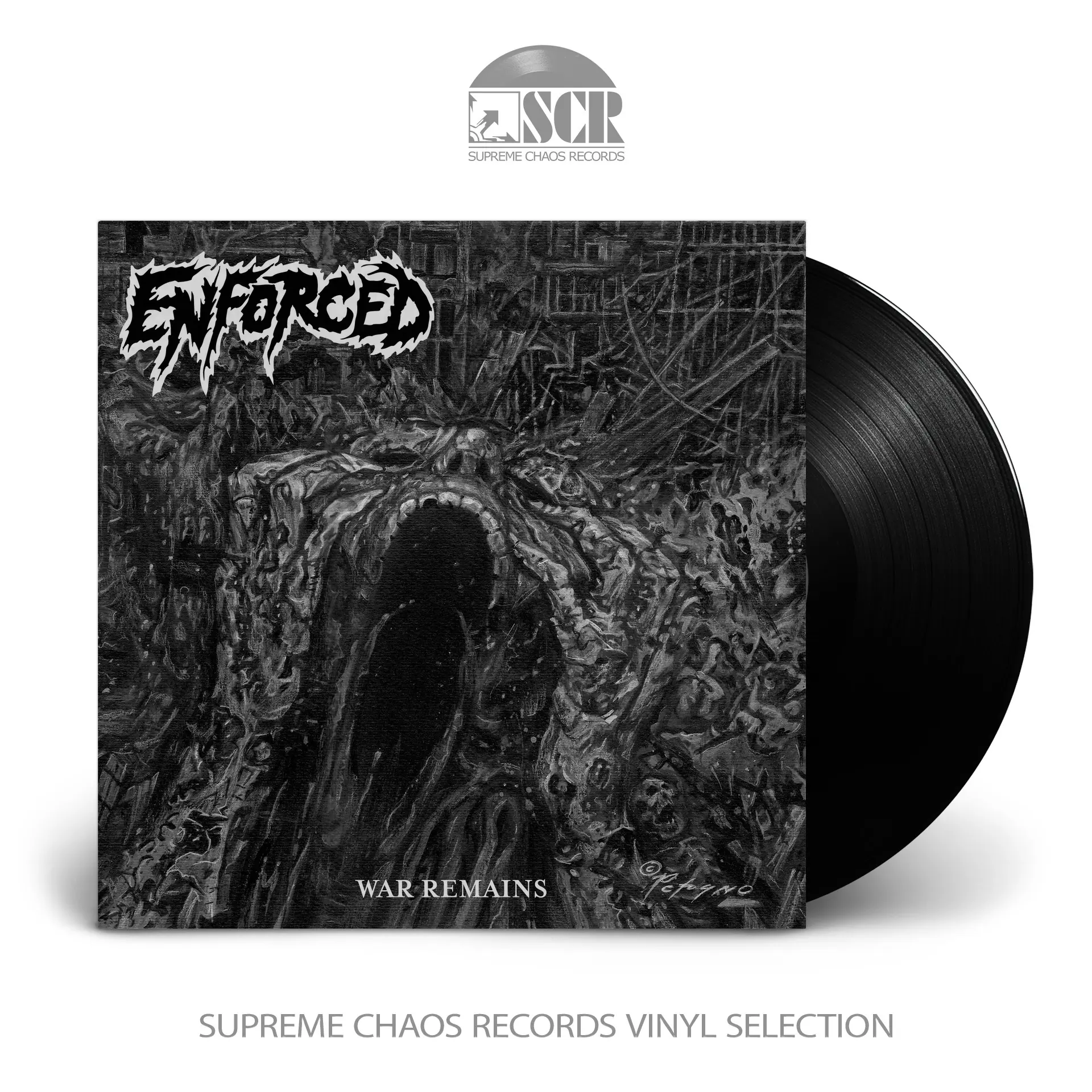 ENFORCED - War Remains · BLACK LP (Thrash Metal Vinyl)