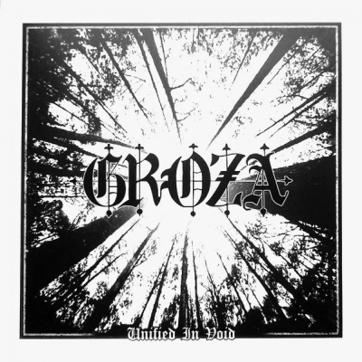 GROZA - Unified In Void · WHITE LP (Black Metal Vinyl) · Bild 1