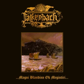FALKENBACH · ...Magni Blandinn Ok Megintíri... | YELLOW/BLACK MARBLED LP (Black Metal/Folk Vinyl) · Picture 1