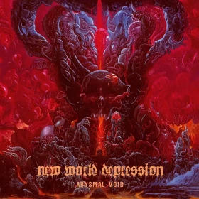 NEW WORLD DEPRESSION · Abysmal Void | ORANGE/BLACK LP (Death Metal Vinyl) · Picture 1